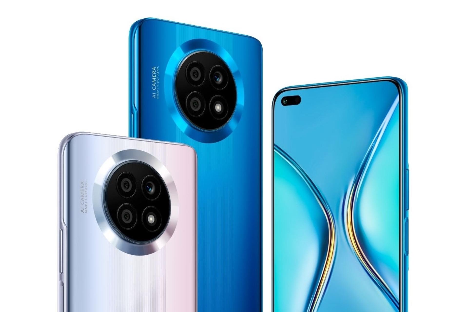 رنگ های مختلف گوشی موبایل آنر ایکس 20 / Honor X20