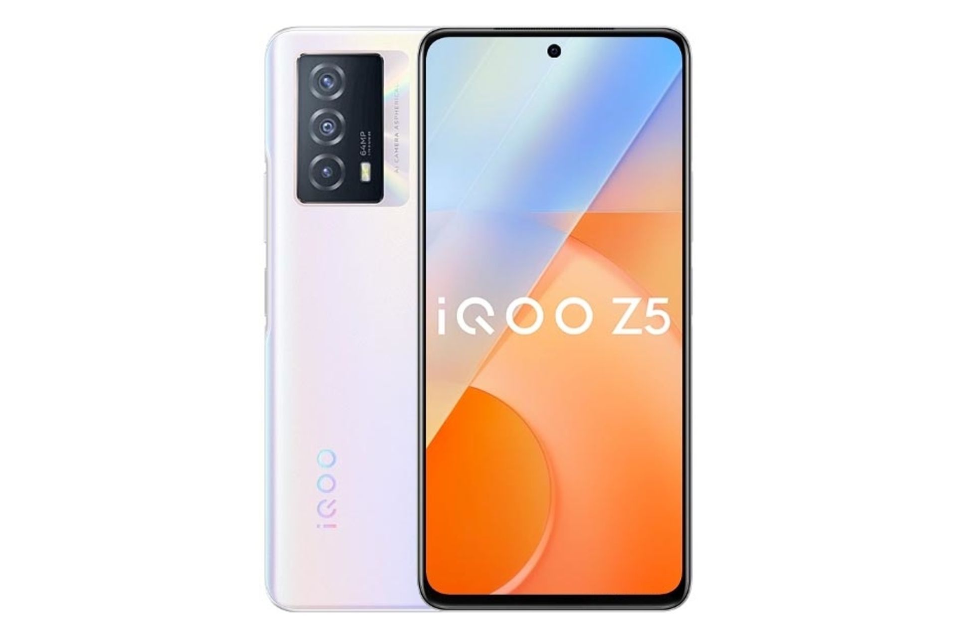 vivo iQOO Z5 / گوشی موبایل ویوو iQOO Z5 سفید