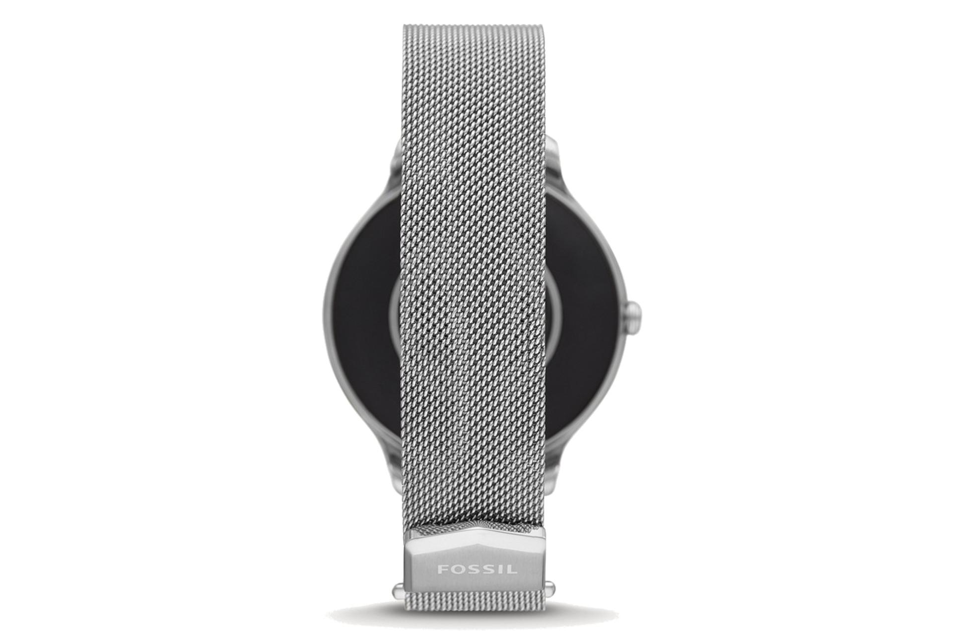 پشت اسمارت واچ فسیل Fossil Gen 5E نقره ای