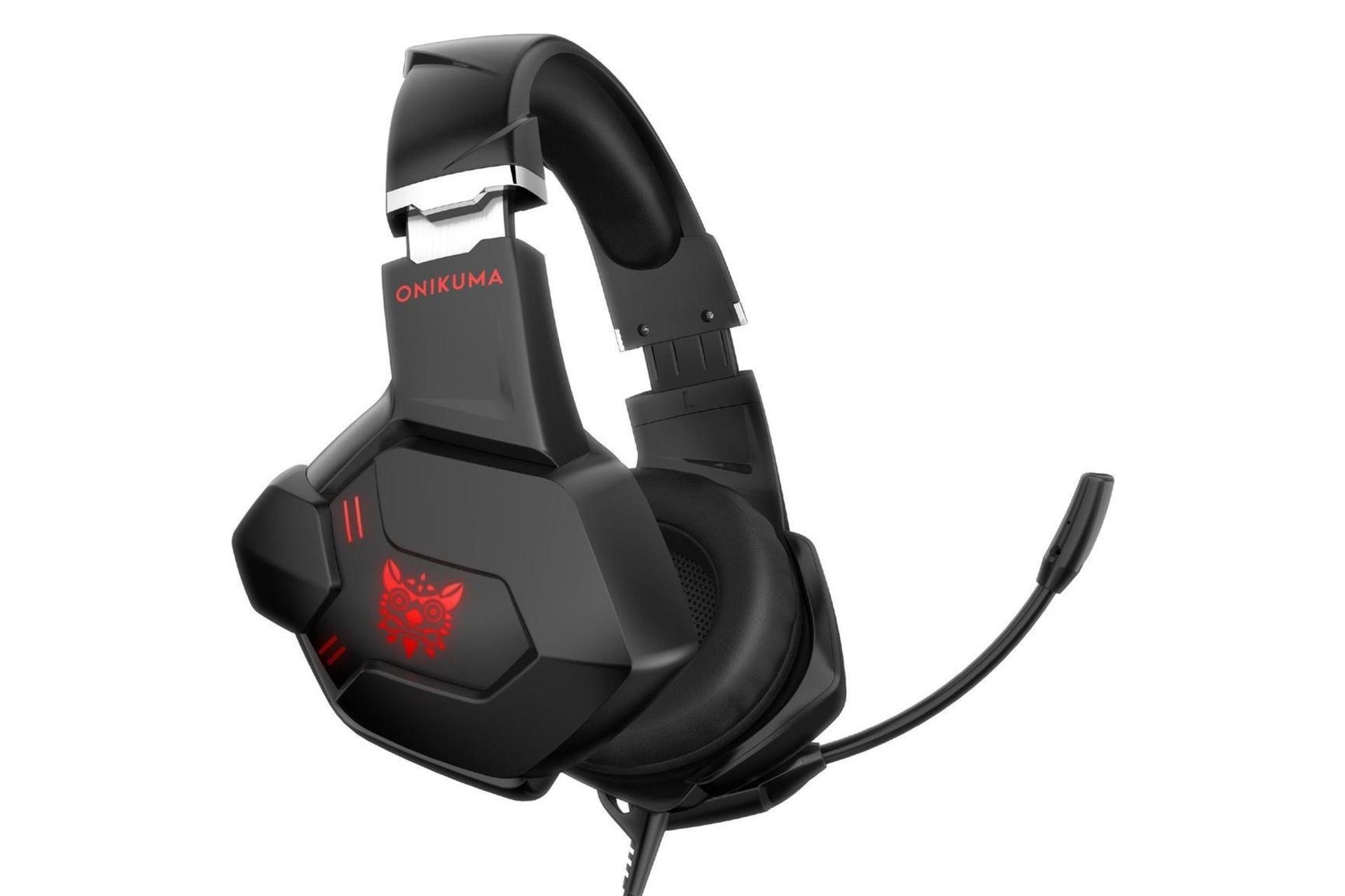نمای راست هدست گیمینگ اونیکوما Onikuma K11