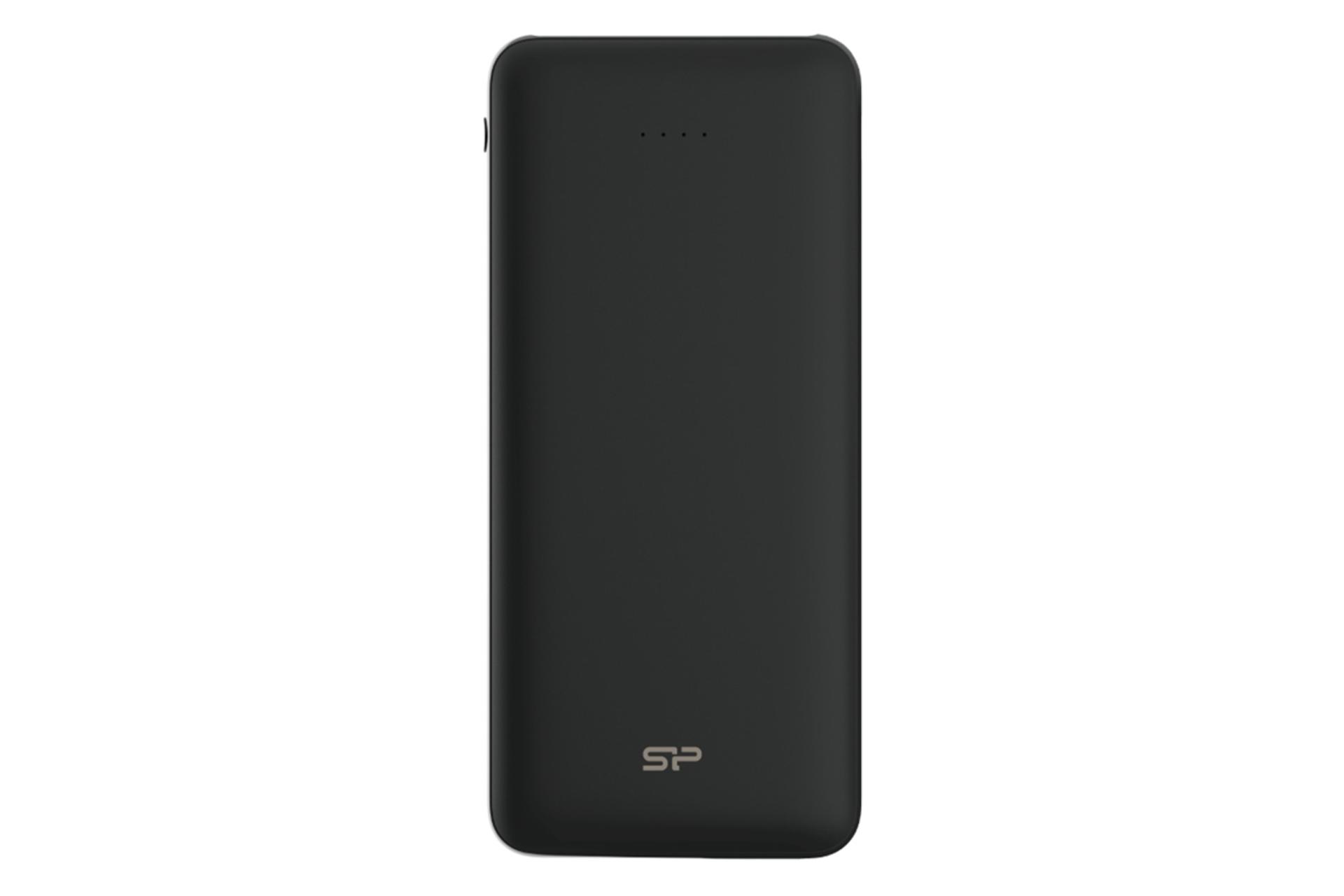 پاور بانک سیلیکون پاور Silicon Power GS20 20000mAh با ظرفیت 20000 میلی‌آمپر ساعت مشکی