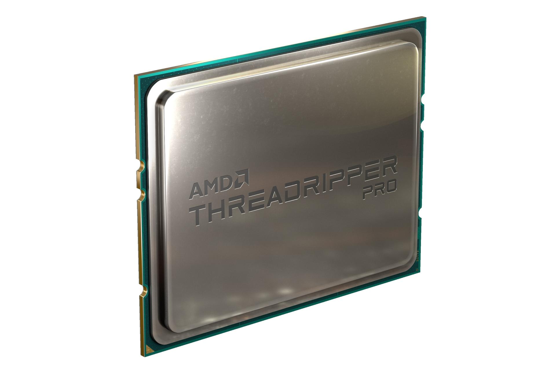 نمای چپ پردازنده AMD رایزن تردریپر پرو AMD Ryzen Threadripper PRO