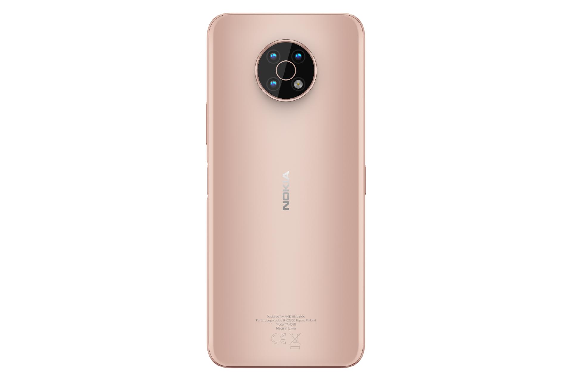 پنل پشت گوشی موبایل جی 50 نوکیا / Nokia G50 گلبهی