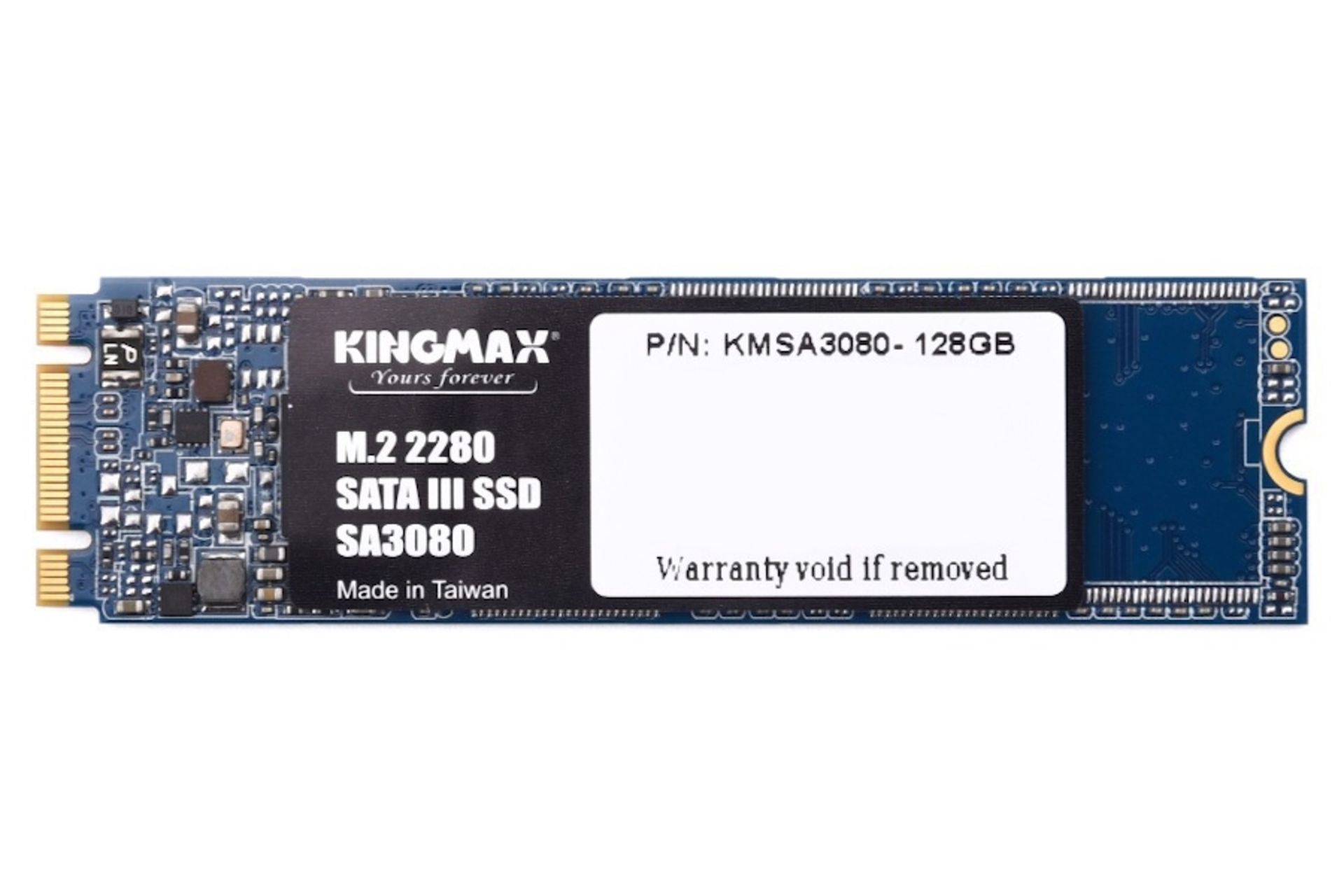 SSD کینگ مکس KingMax SA3080 SATA M.2 128GB ظرفیت 128 گیگابایت
