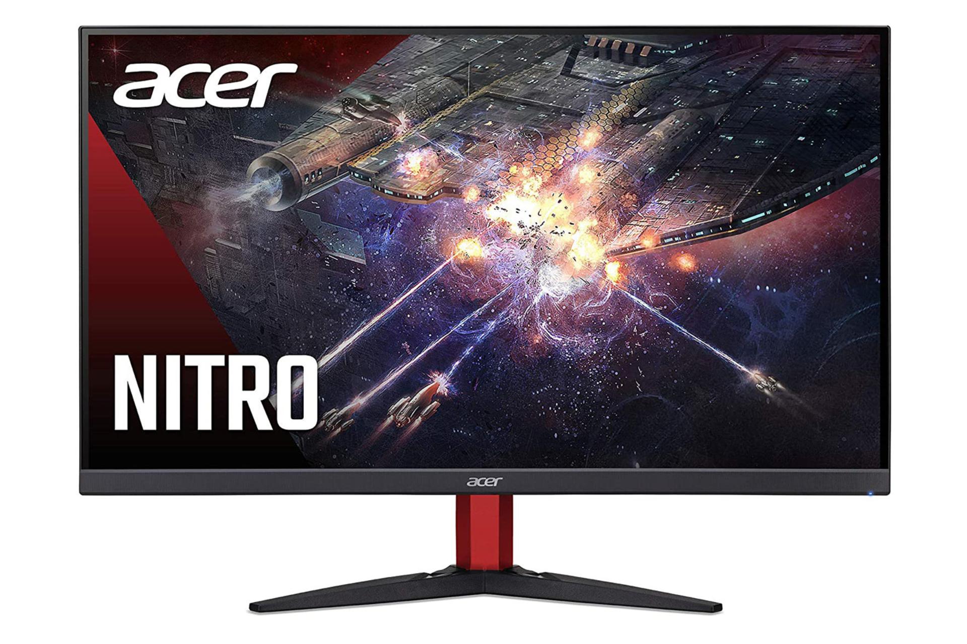 نمای روبه رو مانیتور ایسر مدل Nitro KG272S سایز 27 اینچ 