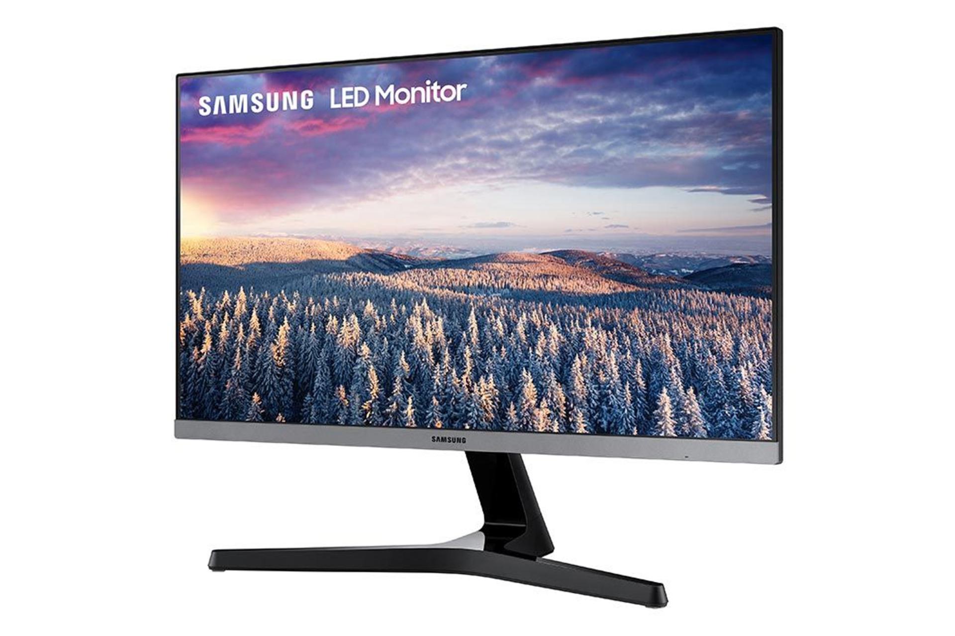 نمای راست مانیتور سامسونگ 27 اینچ مدل S27R350