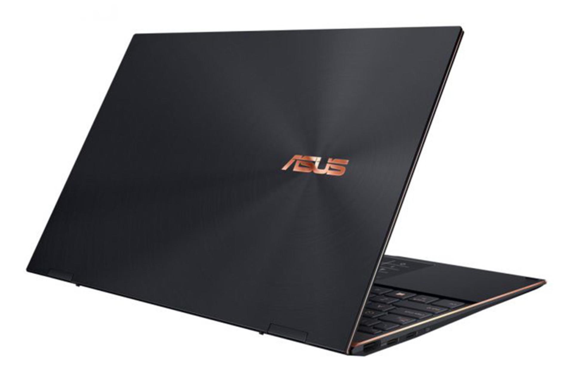 نمای نیمرخ پشت لپ تاپ ایسوس ذن بوک فلیپ 13 UX371EA