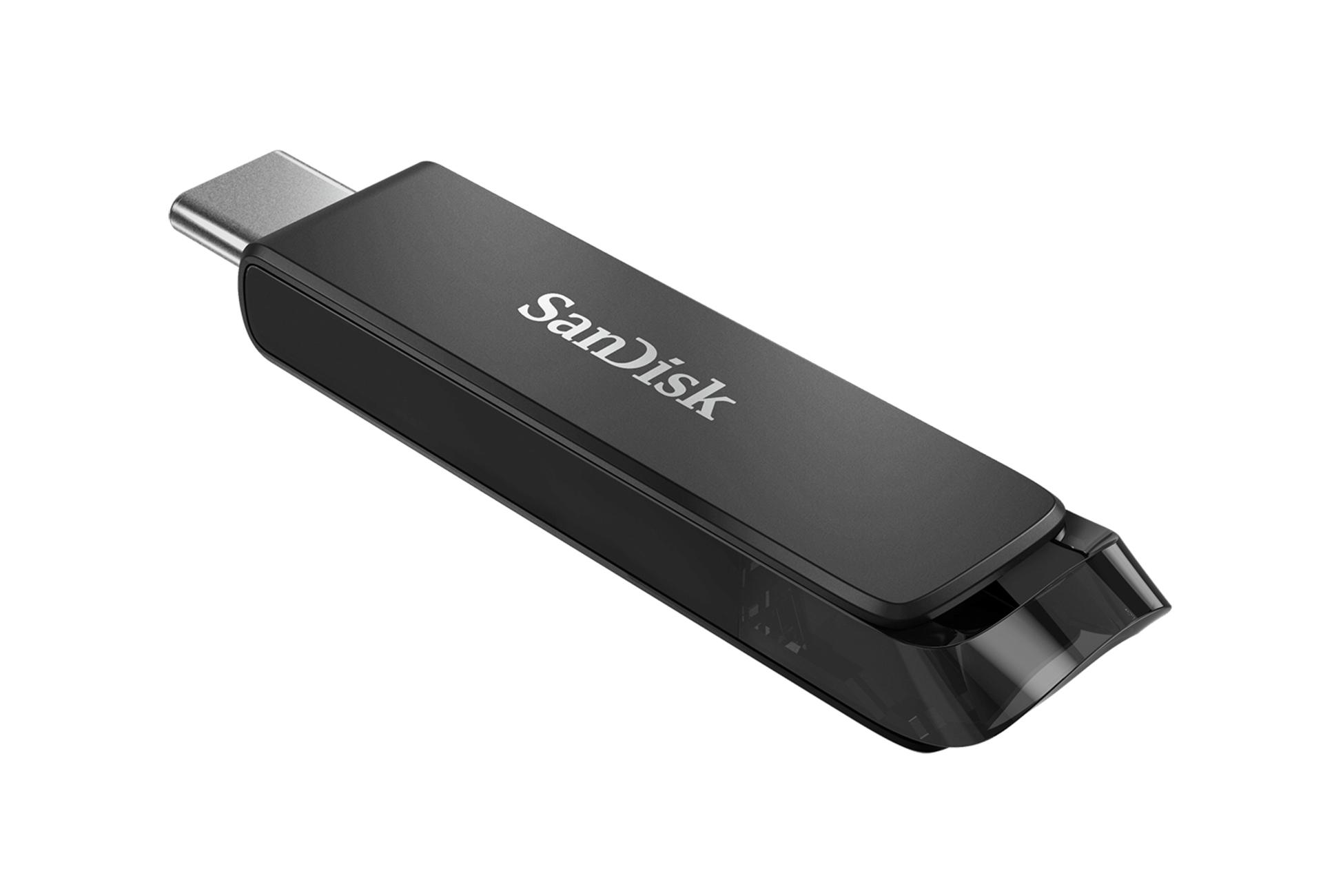 نمای چپ فلش مموری سن دیسک SanDisk Ultra USB Type-C Flash Drive