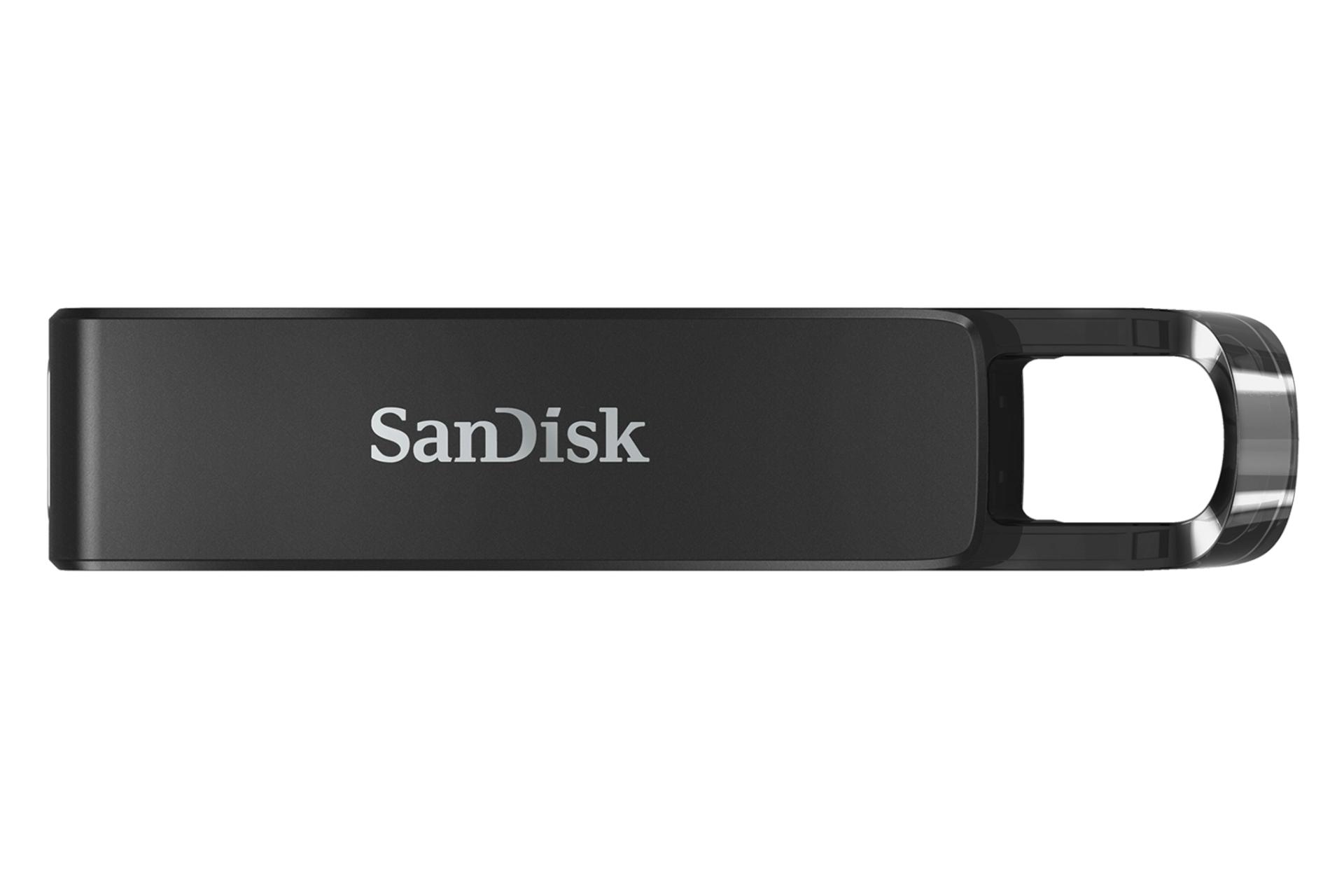 نمای روبرو فلش مموری سن دیسک SanDisk Ultra USB Type-C Flash Drive با پوشش