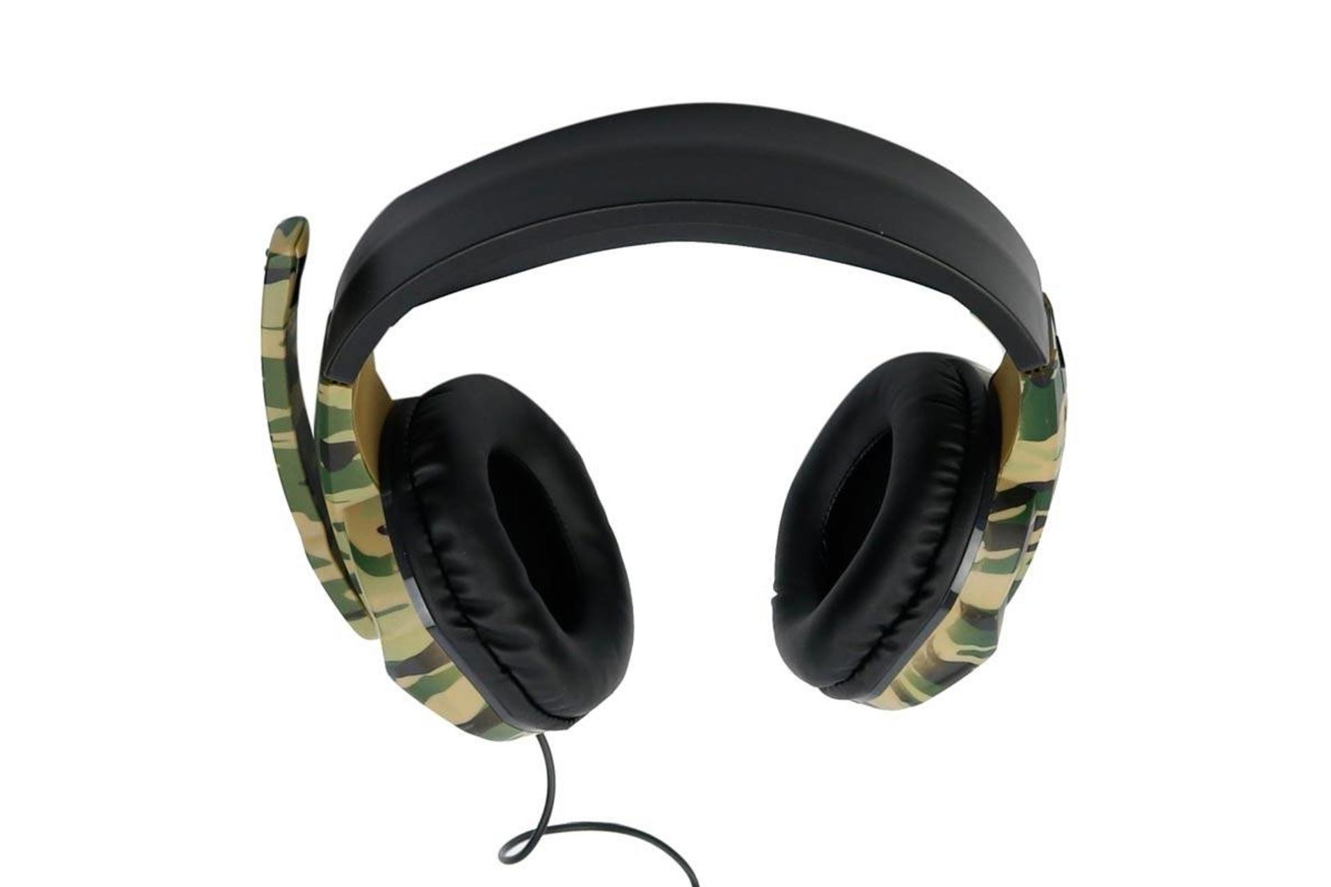 نمای روبرو هدست گیمینگ وریتی Verity V-H23G