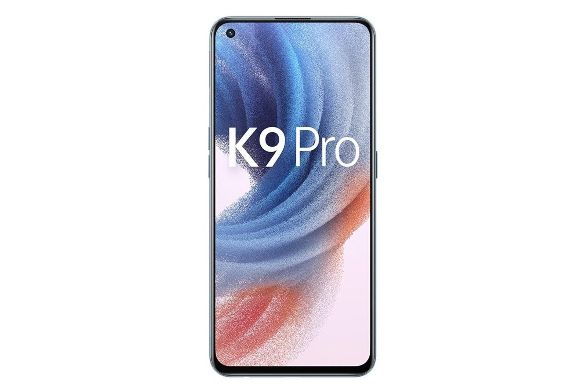 پنل جلو گوشی موبایل اوپو K9 پرو / Oppo K9 Pro آبی روشن