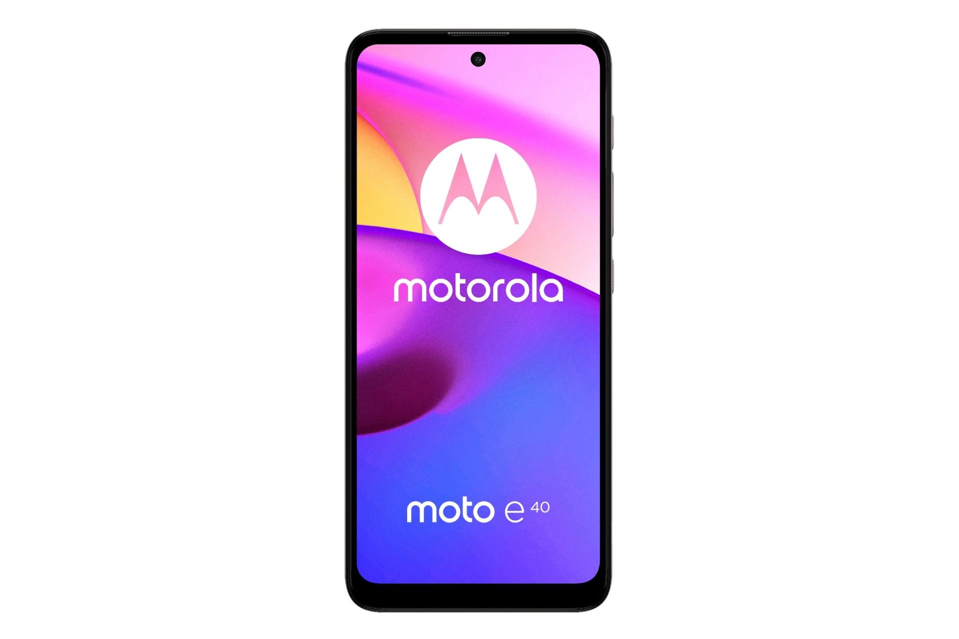 پنل جلو گوشی موبایل موتو ای 40 موتورولا / Motorola Moto E40