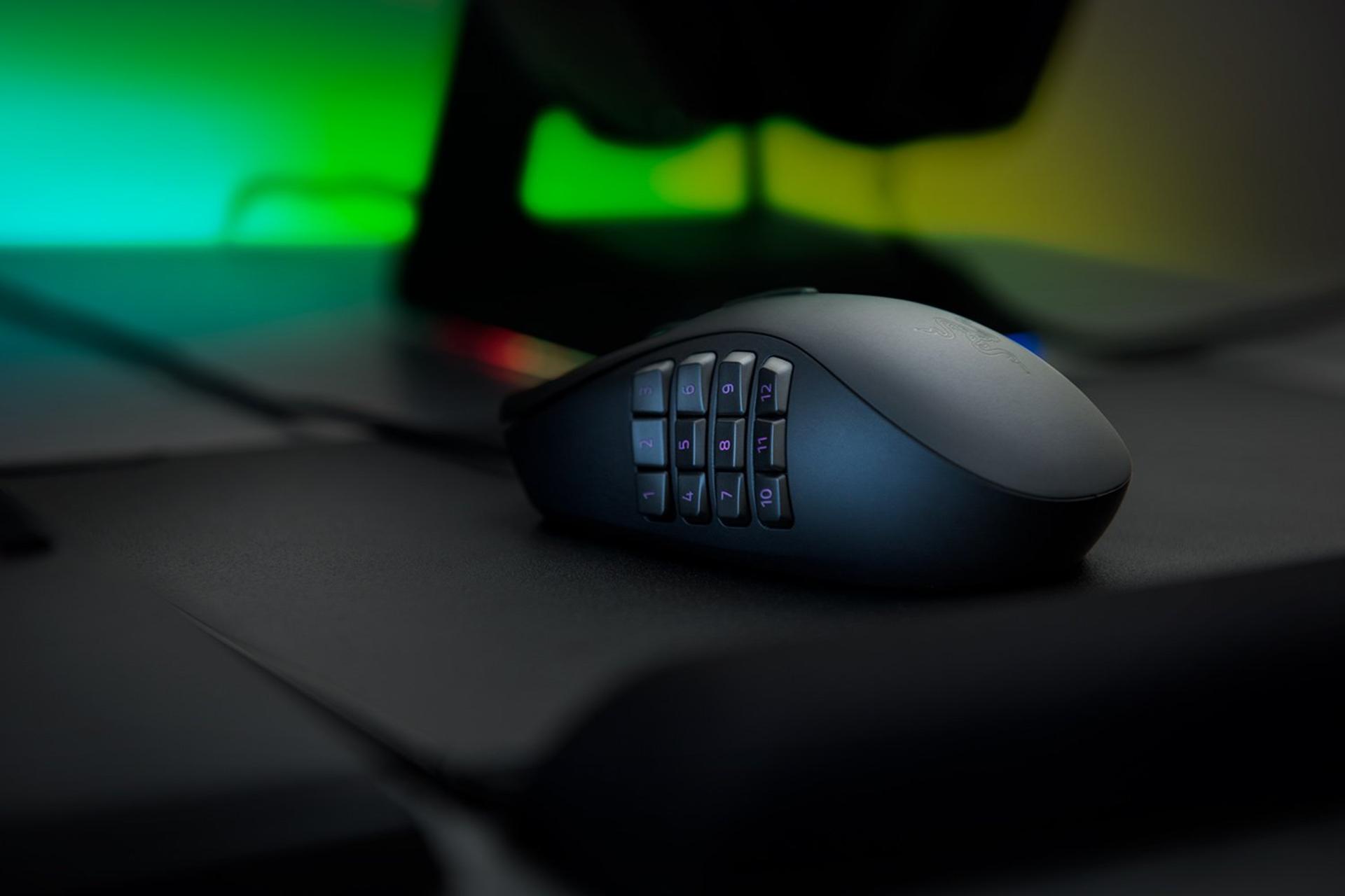 نمای چپ ماوس گیمینگ ریزر Razer Naga Trinity