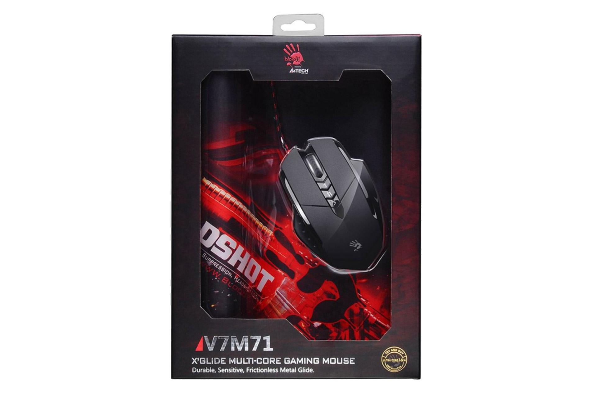 جعبه ماوس گیمینگ ای فورتک بلادی A4Tech Bloody V7M71