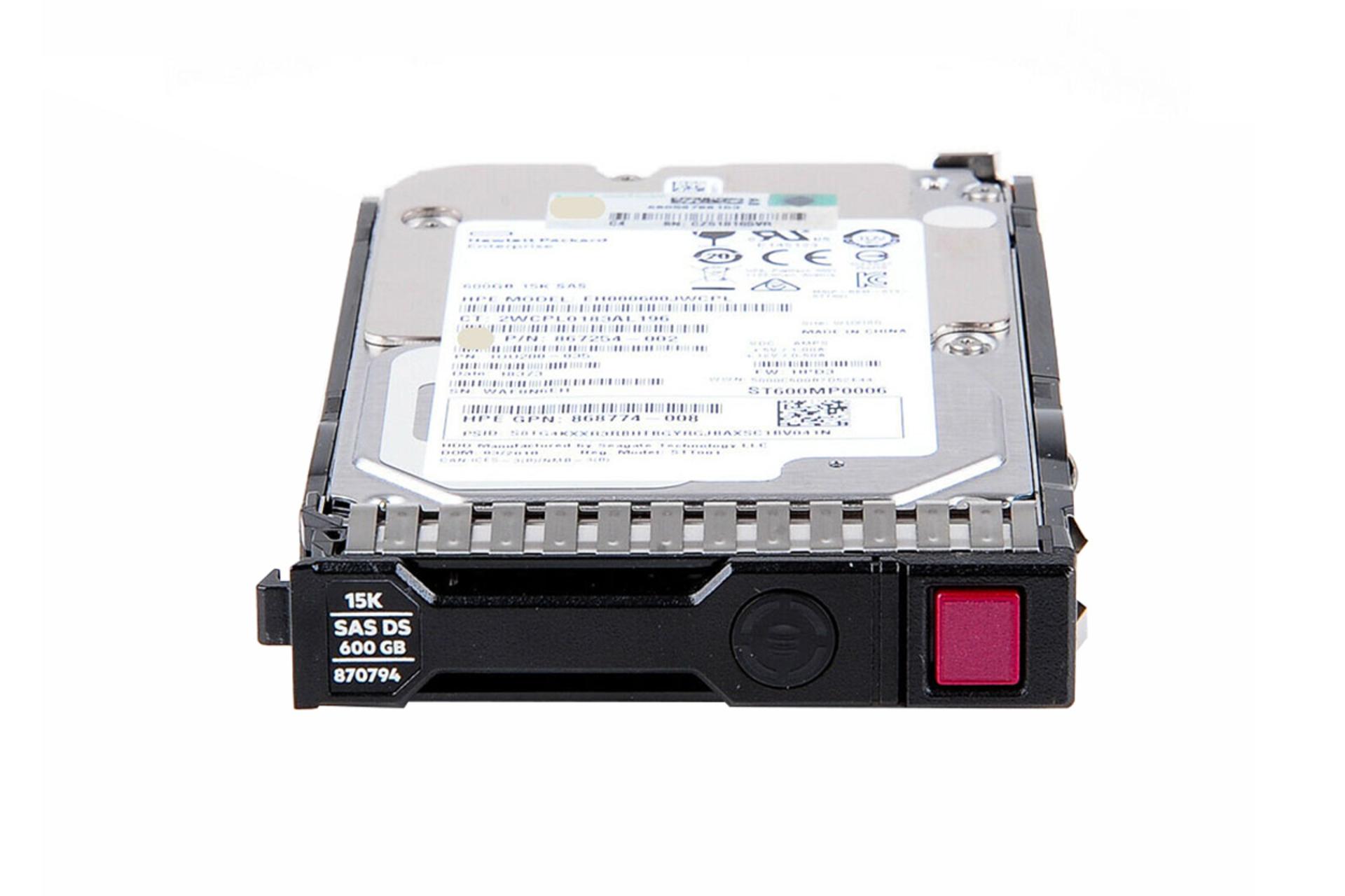 هارد اینترنال اچ پی SAS 870757-B21 بالا