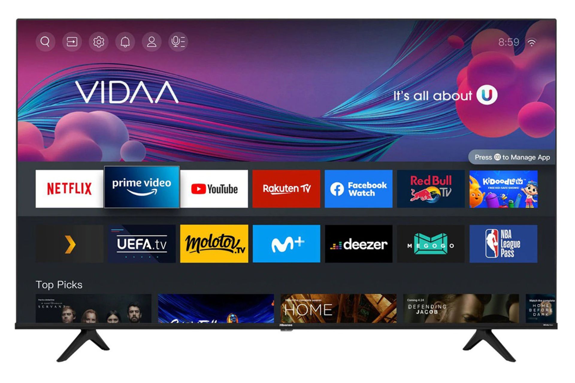 تلویزیون هایسنس Hisense 43A62G