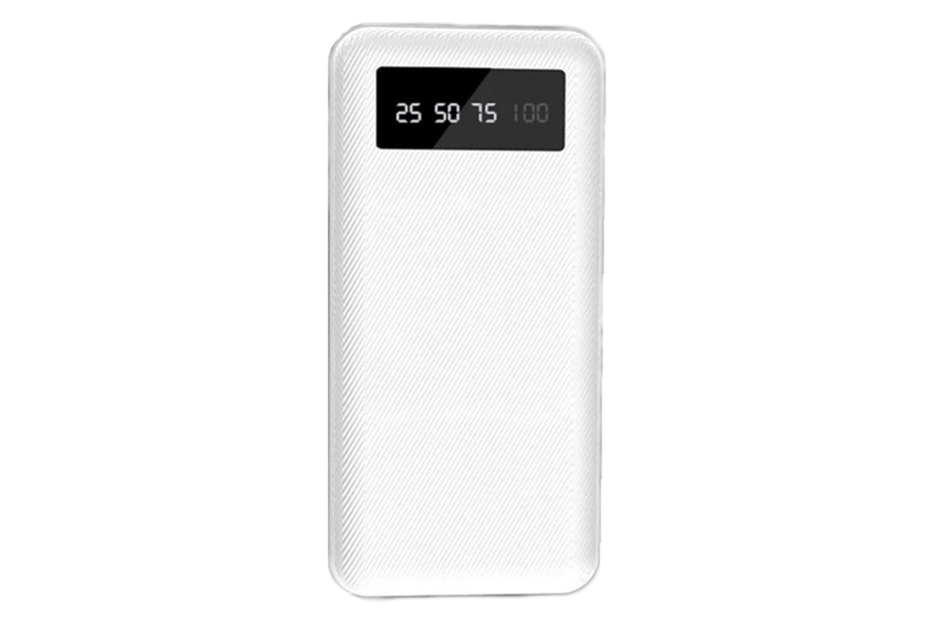 پاور بانک دبلیو یو دبلیو WUW U37 10000mAh با ظرفیت 10000 میلی‌آمپر ساعت سفید