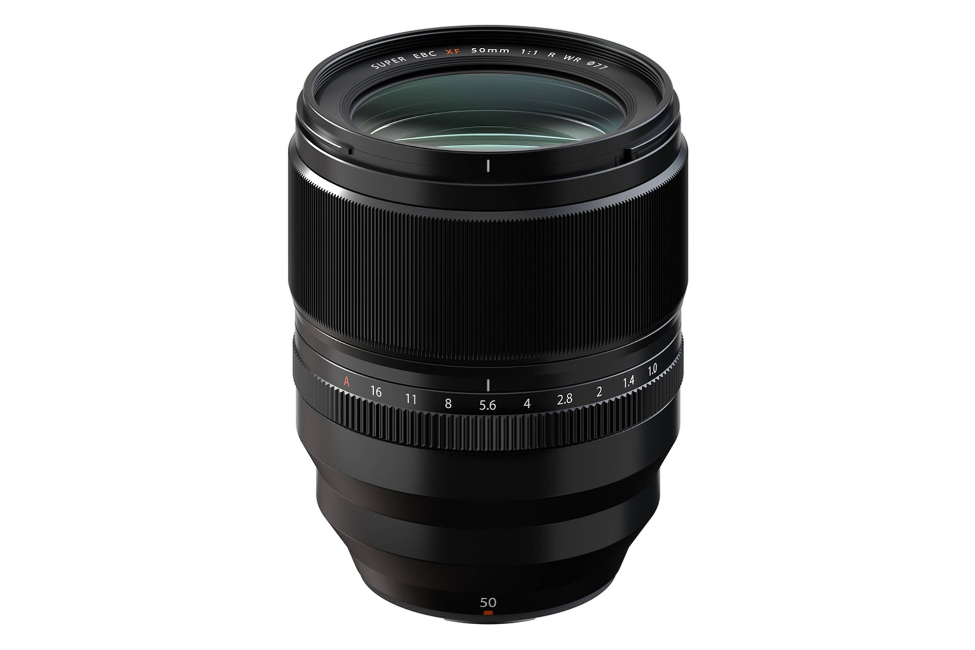 لنز فوجی فیلم XF 50mm f1.0 در حالت عمودی
