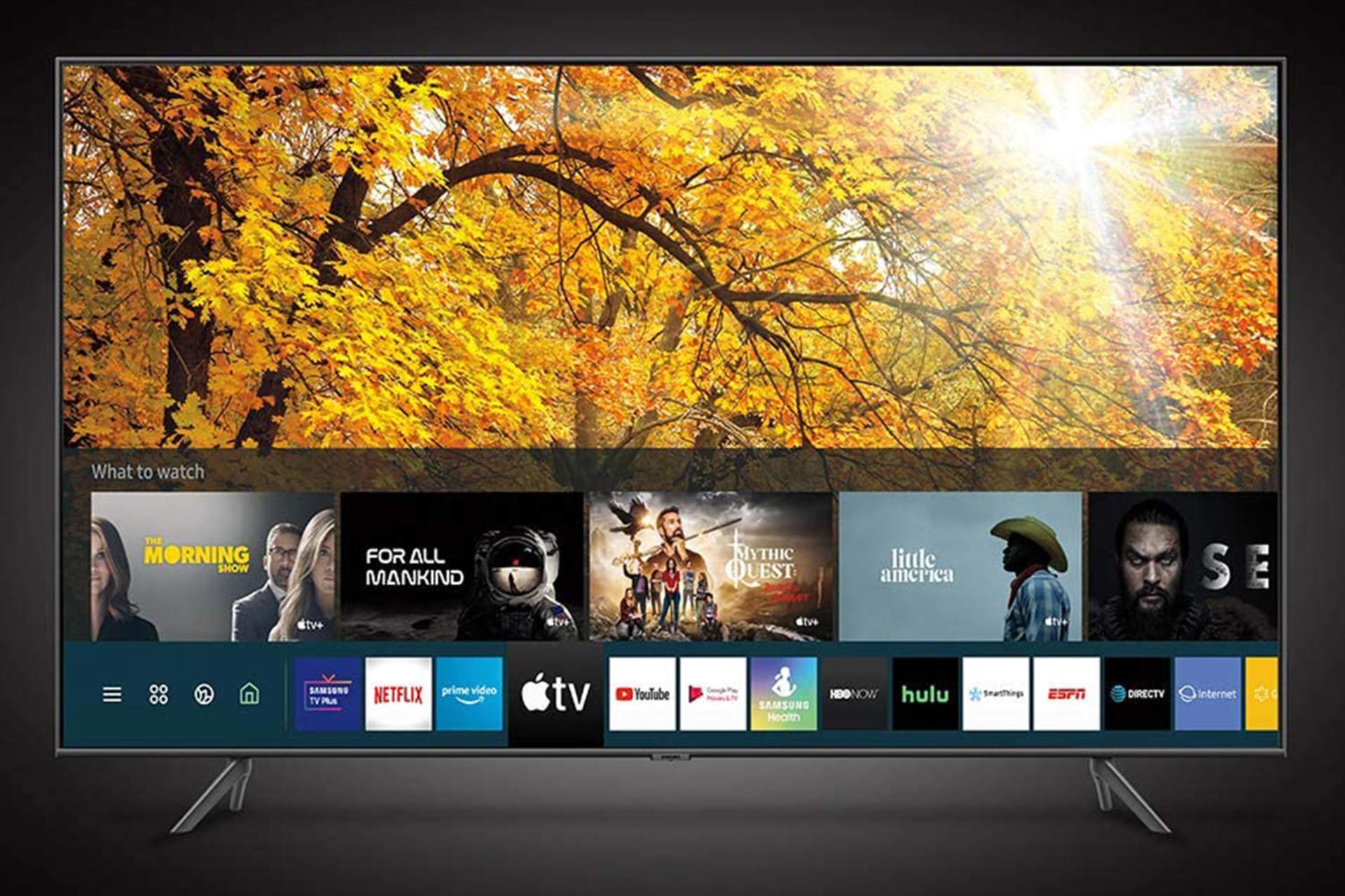 سیستم عامل تایزن تلویزیون سامسونگ Samsung 70TU7000