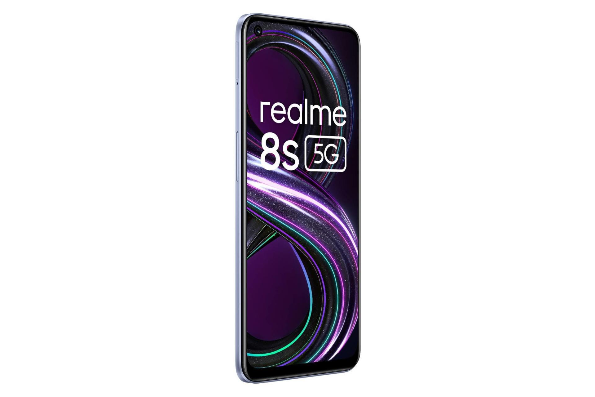 پنل جلو Realme 8s 5G / گوشی موبایل ریلمی 8 اس نسخه 5G بنفش