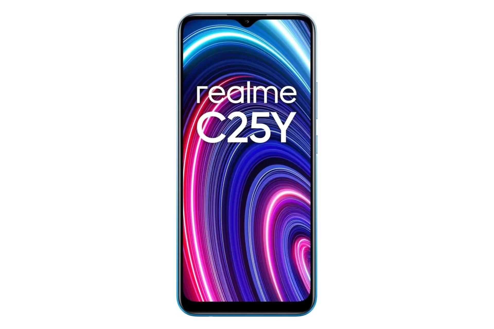 پنل جلو گوشی موبایل ریلمی سی 25 وای / Realme C25Y آبی