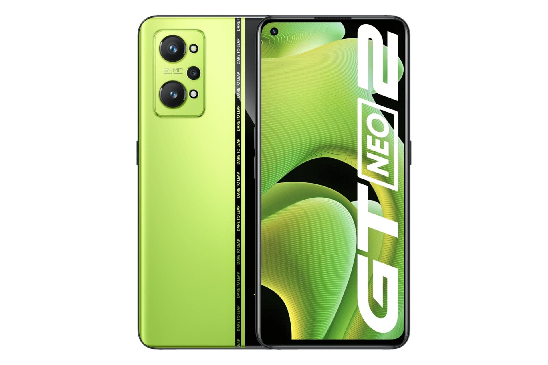 Realme GT Neo2 / گوشی موبایل ریلمی جی تی نئو 2 سبز
