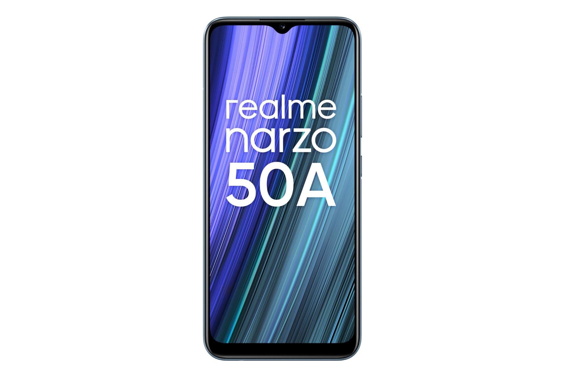پنل جلو گوشی موبایل ریلمی نارزو 50 ای / Realme Narzo 50A سبز