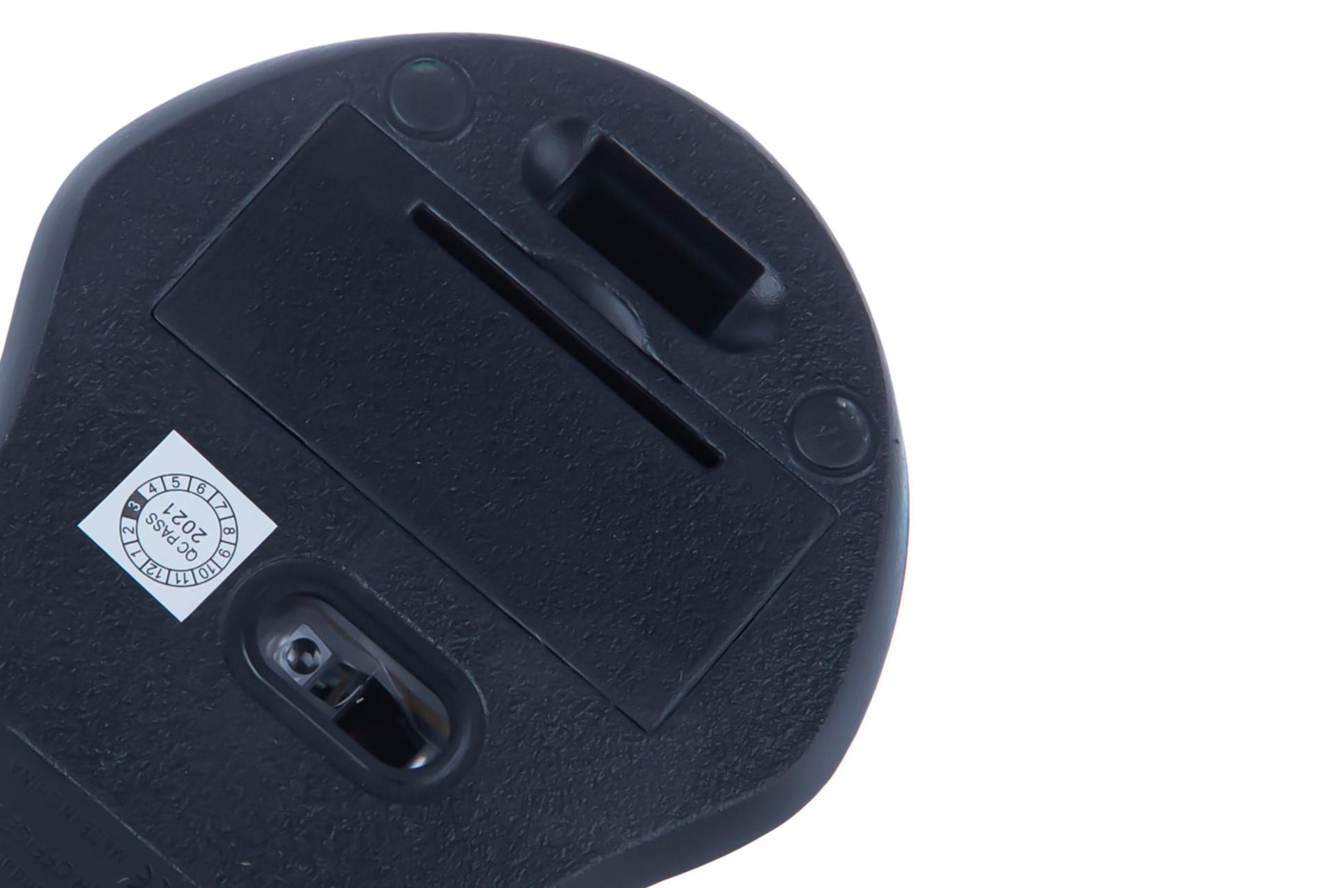 نمای پشت ماوس بی سیم میکروفایر مدل Microfire 4W015 