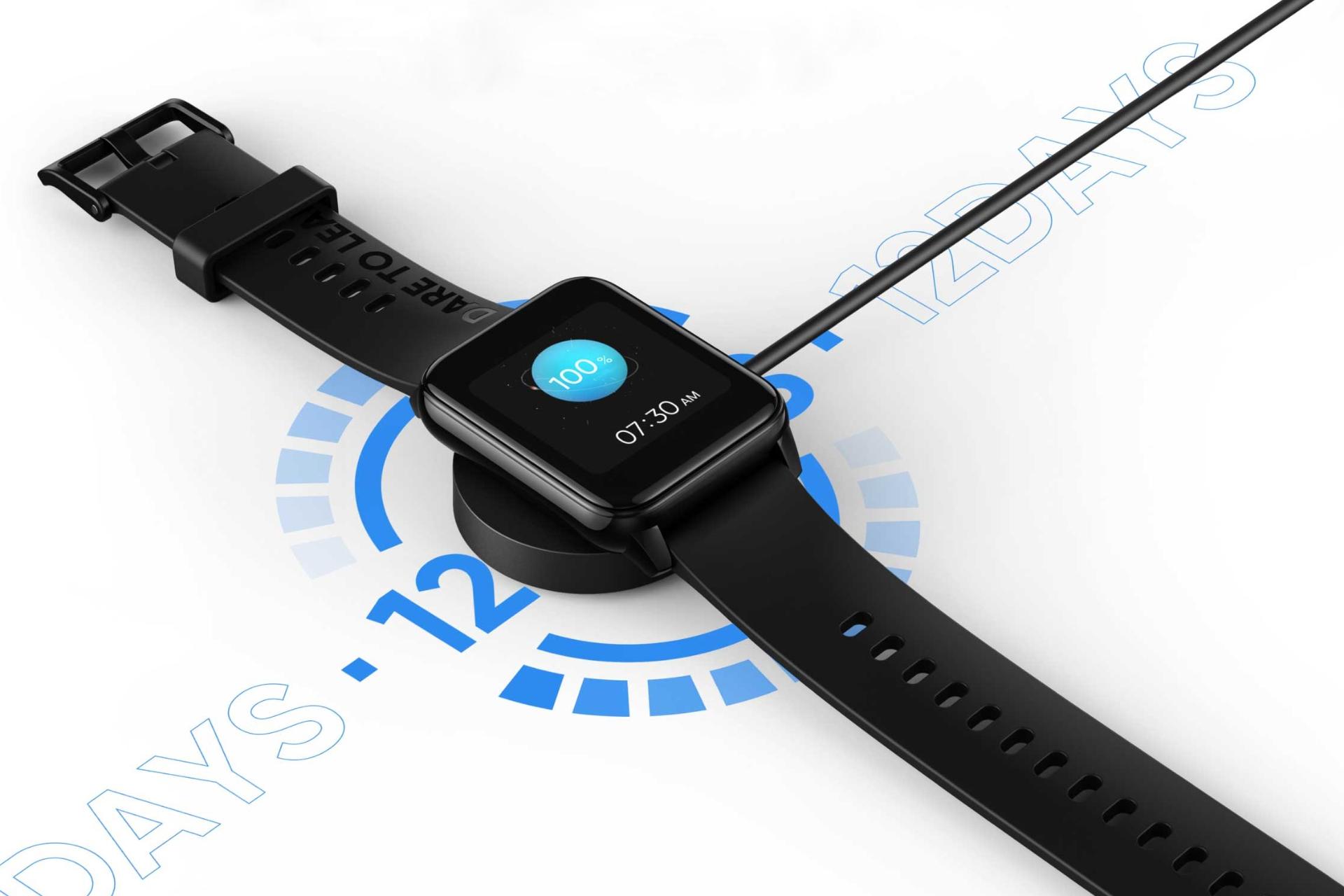Realme Watch 2 / ابزار پوشیدنی ریلمی واچ 2 در حال شارژ