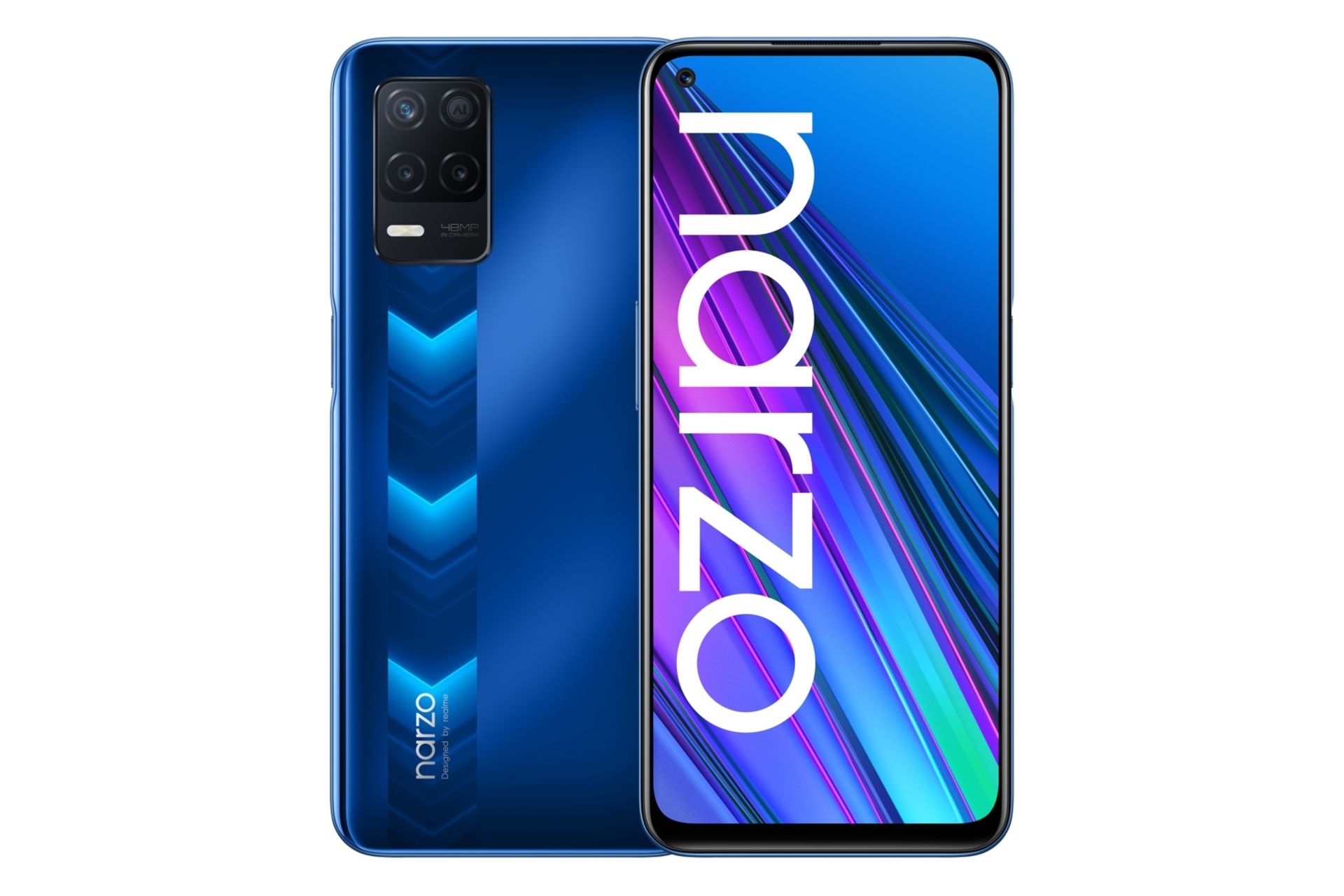 گوشی موبایل ریلمی Narzo 30 نسخه 5G Realme Narzo 30 5G آبی