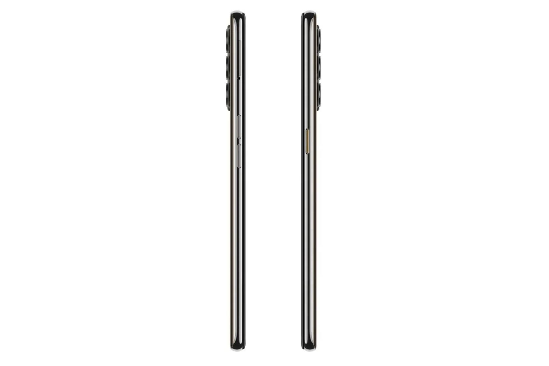 نمای جانبی گوشی موبایل کیو 3 پرو کارناوال ریلمی Realme Q3 Pro Carnival مشکی