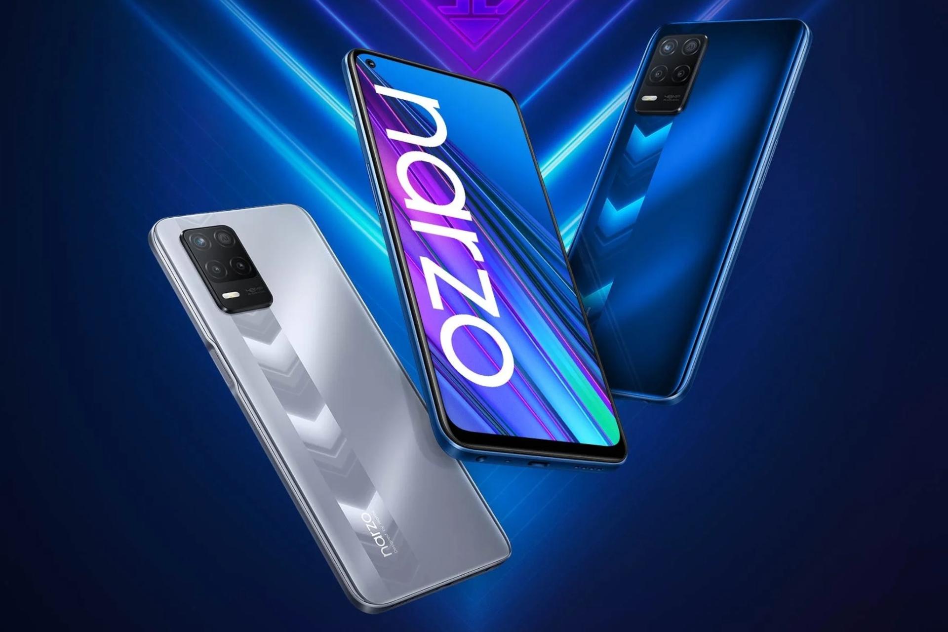 رنگ های مختلف گوشی موبایل ریلمی Narzo 30 نسخه 5G Realme Narzo 30 5G