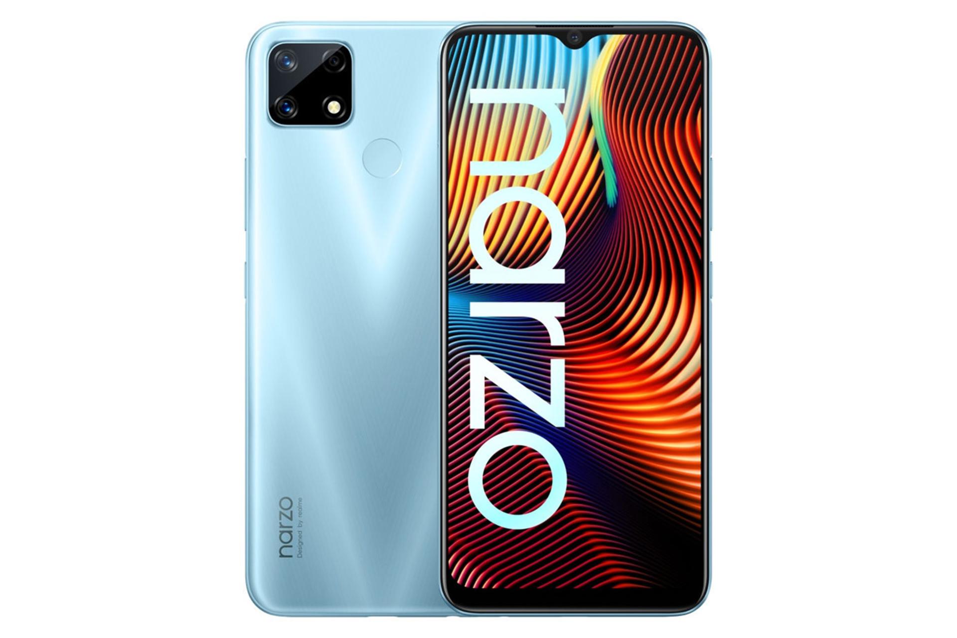 گوشی Realme Narzo 20 نمای جلو - پشت - دوربین ها / ریل می نارزو 20 اوپو