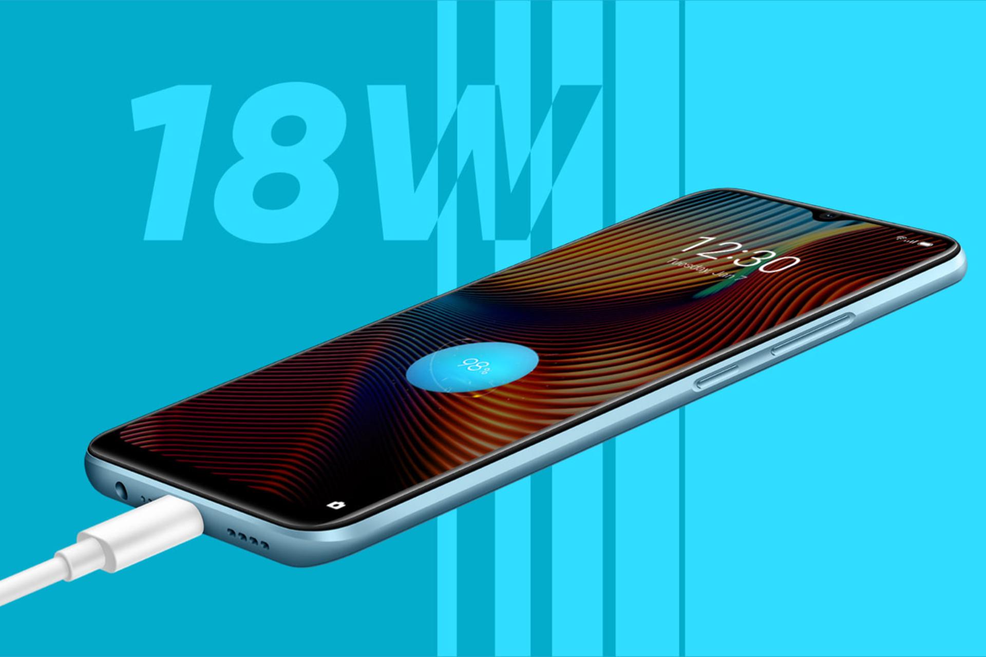 گوشی Realme Narzo 20 نمای جلو -  باتری / ریل می نارزو 20 اوپو