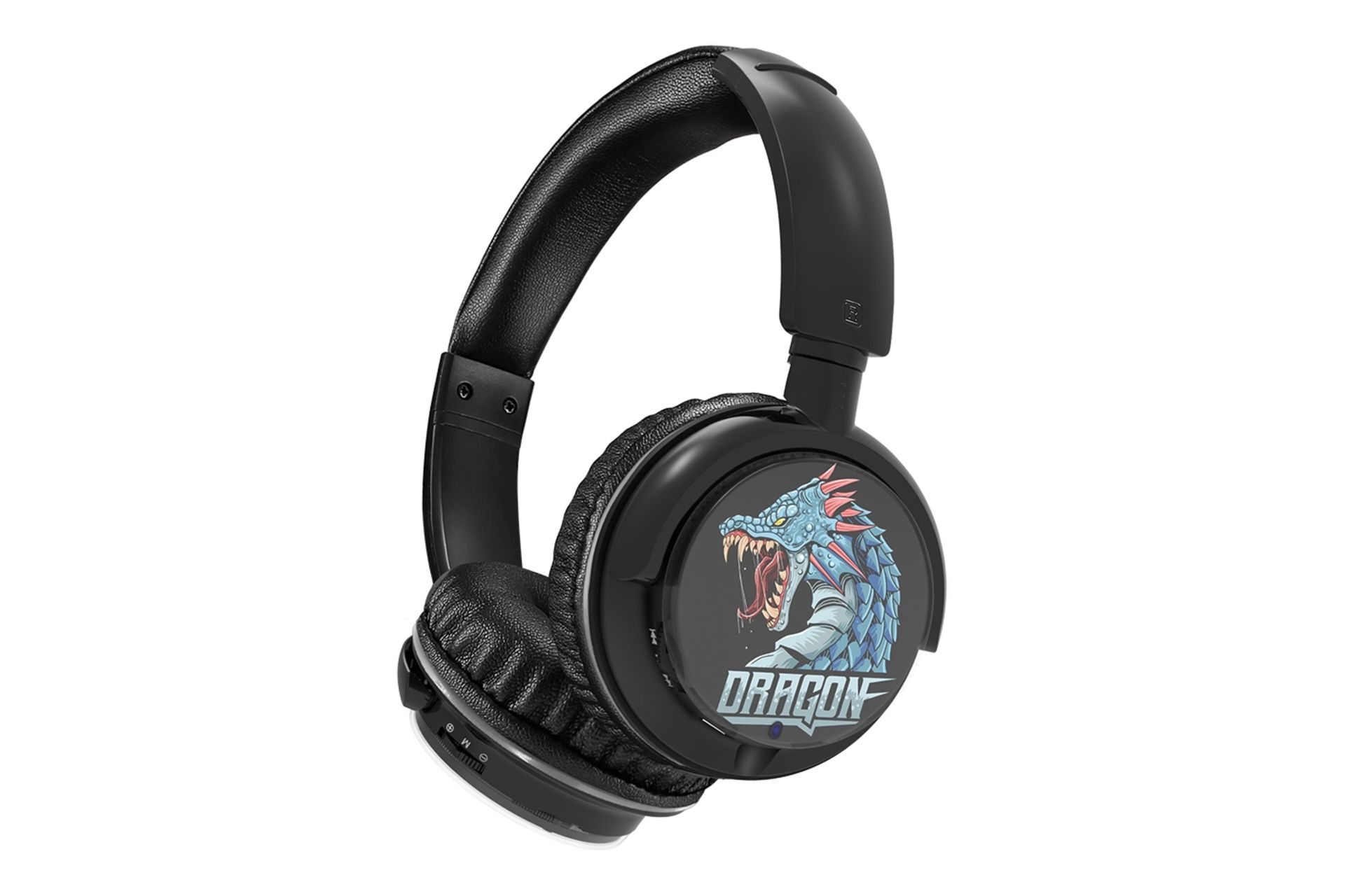 هدفون بی سیم نیا NIA Q3 مشکی طرح اژدها