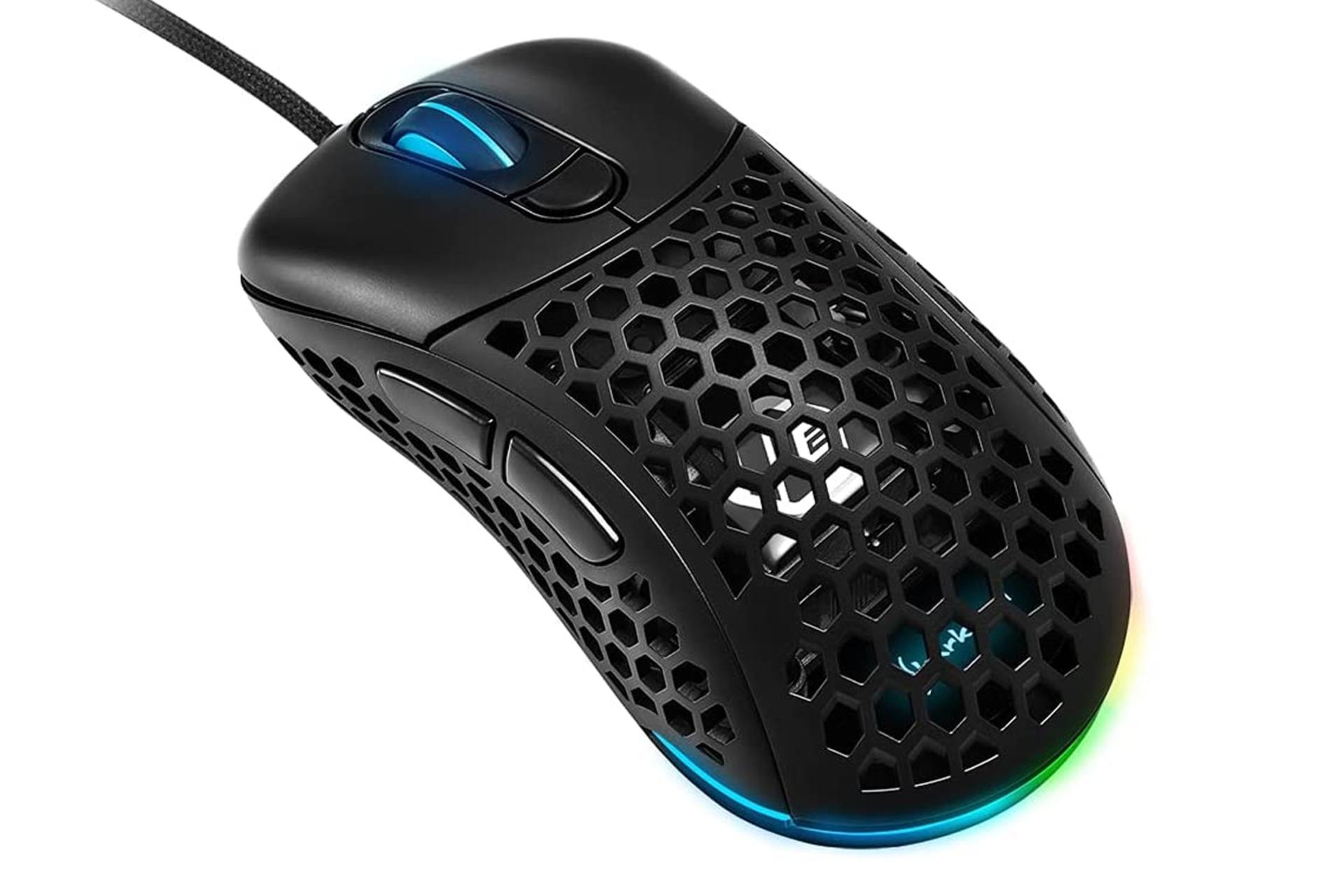 نمای بالا ماوس گیمینگ شارکن Light 200 