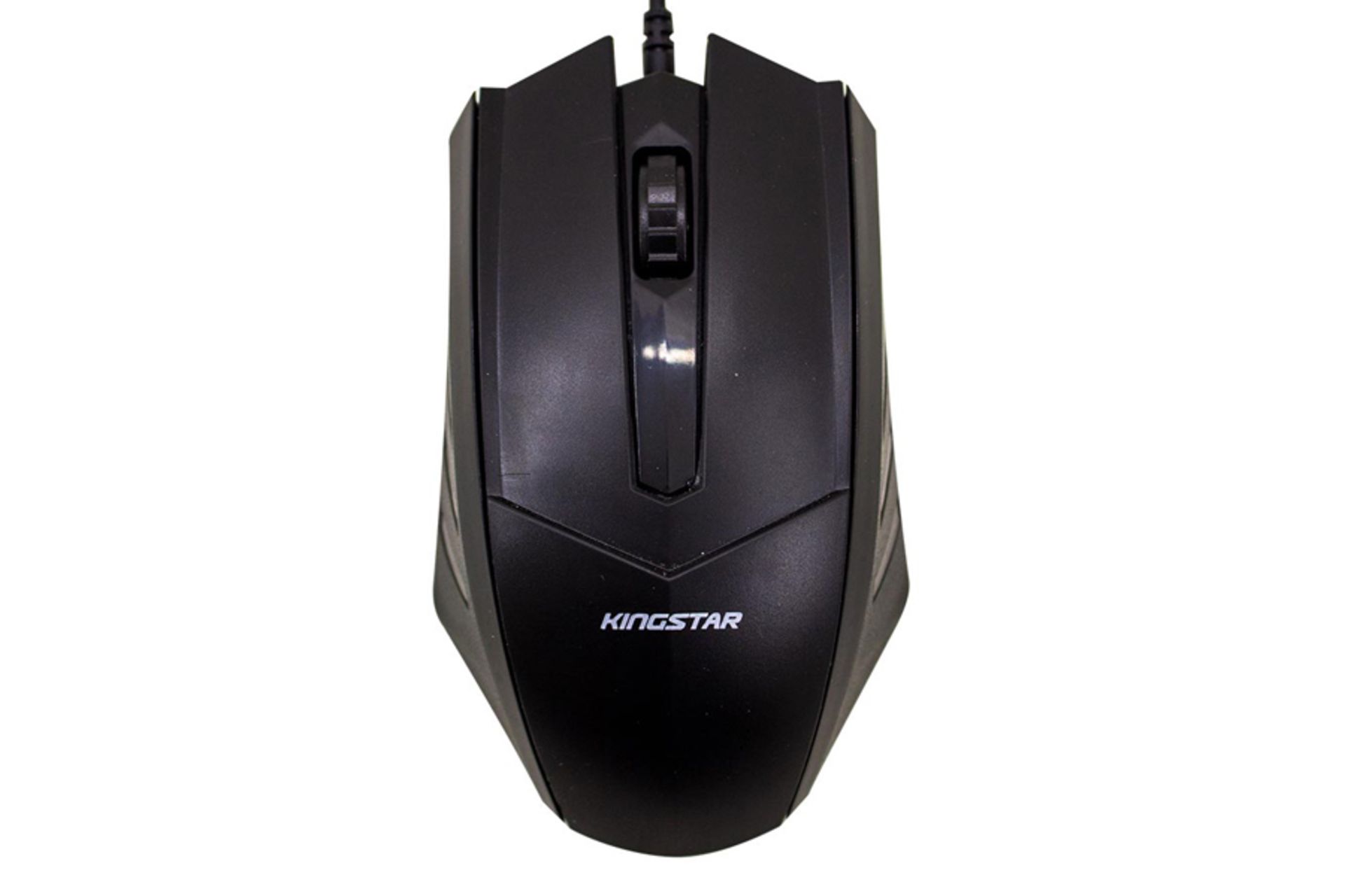 نمای روبرو ماوس کینگ استار KM60 مشکی
