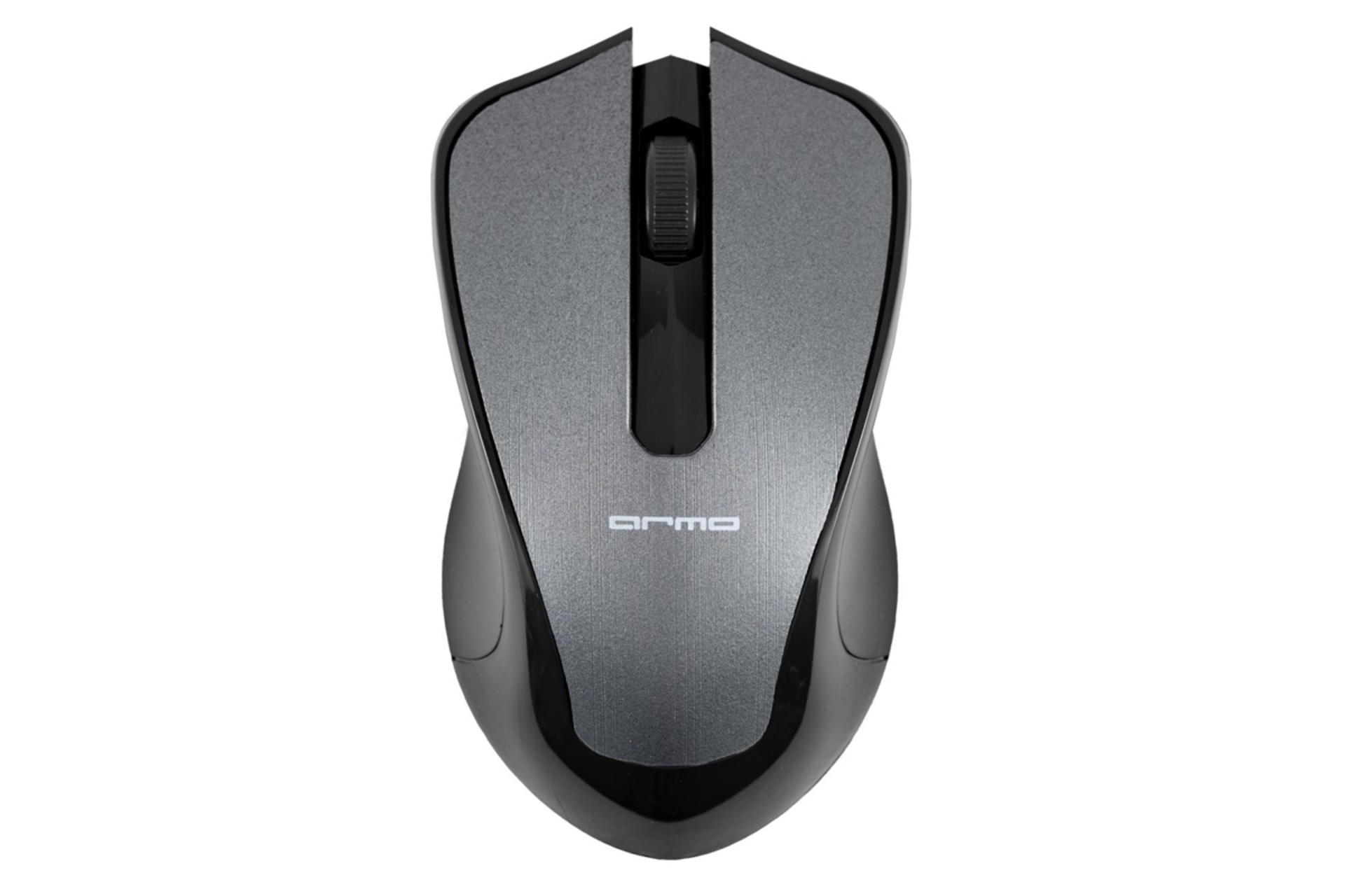 نمای روبرو ماوس بی سیم آرمو M21 WS مشکی