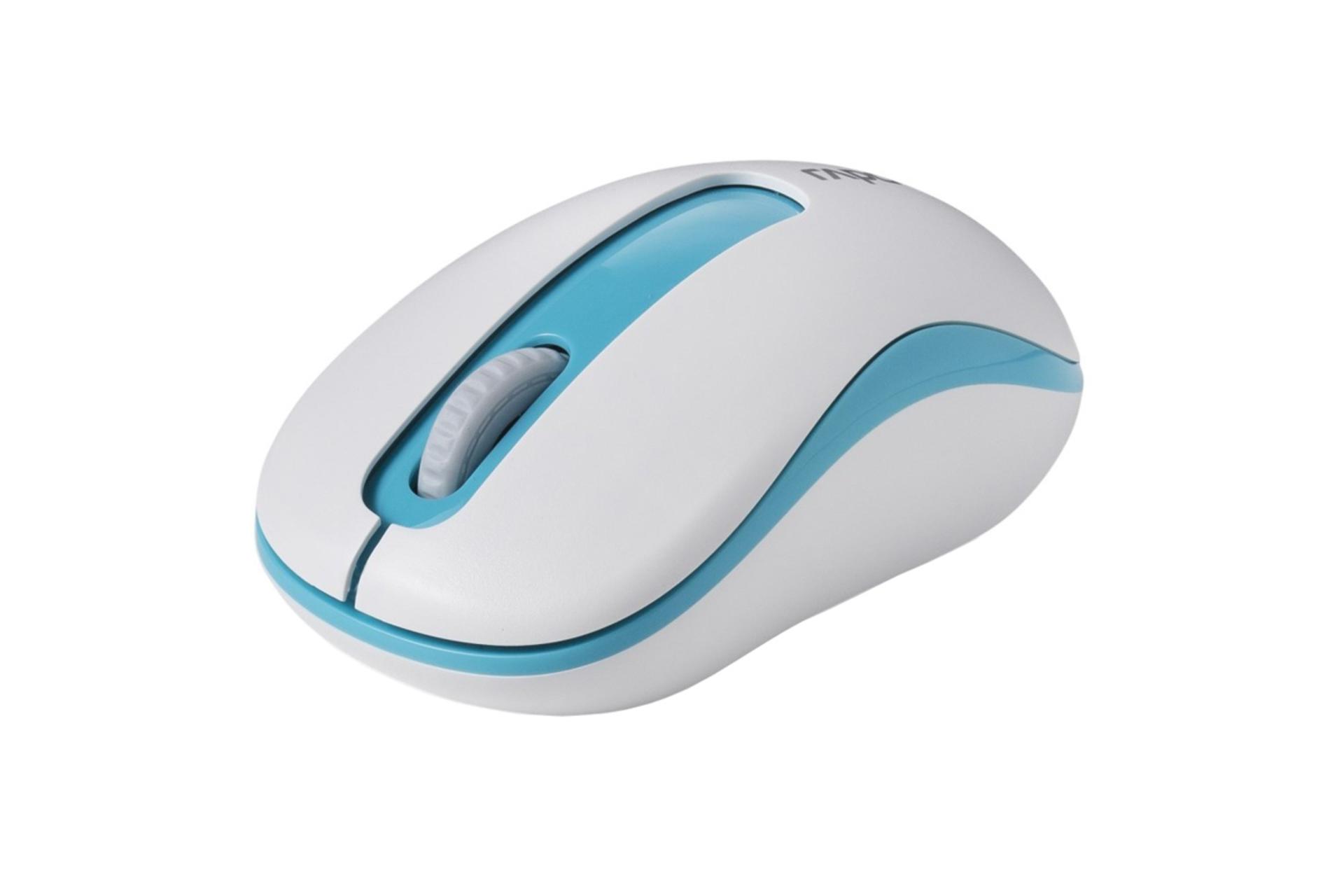 نمای کلیدهای ماوس بی سیم رپو M10 آبی