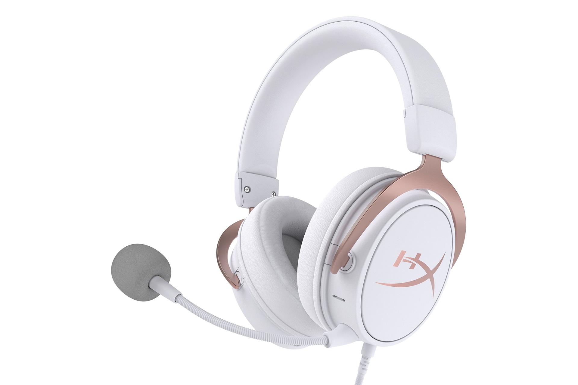 میکروفون هدست گیمینگ هایپر ایکس HyperX Cloud MIX رزگلد