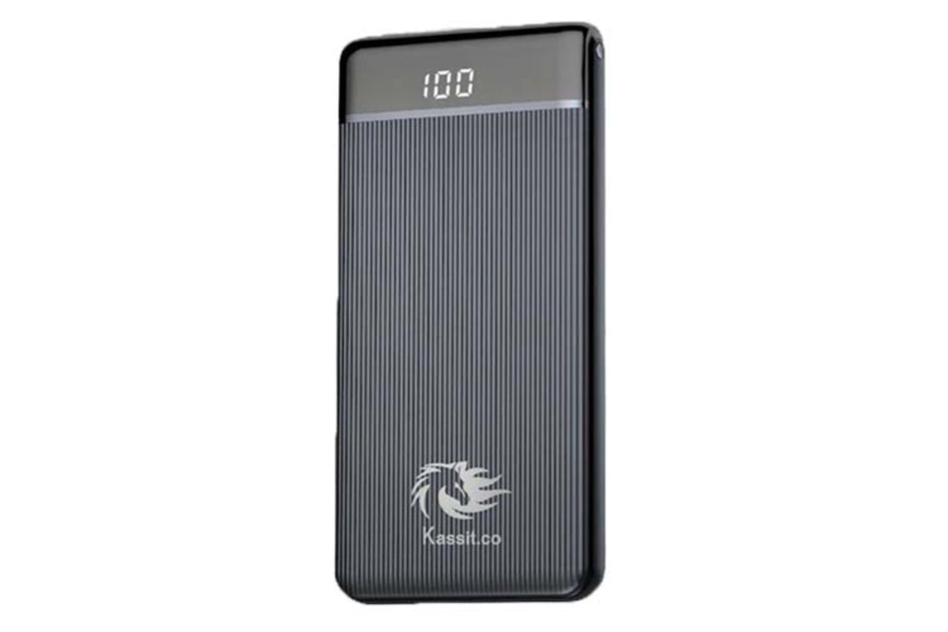 نمای روبرو پاور بانک کاسیت Y20 مشکی