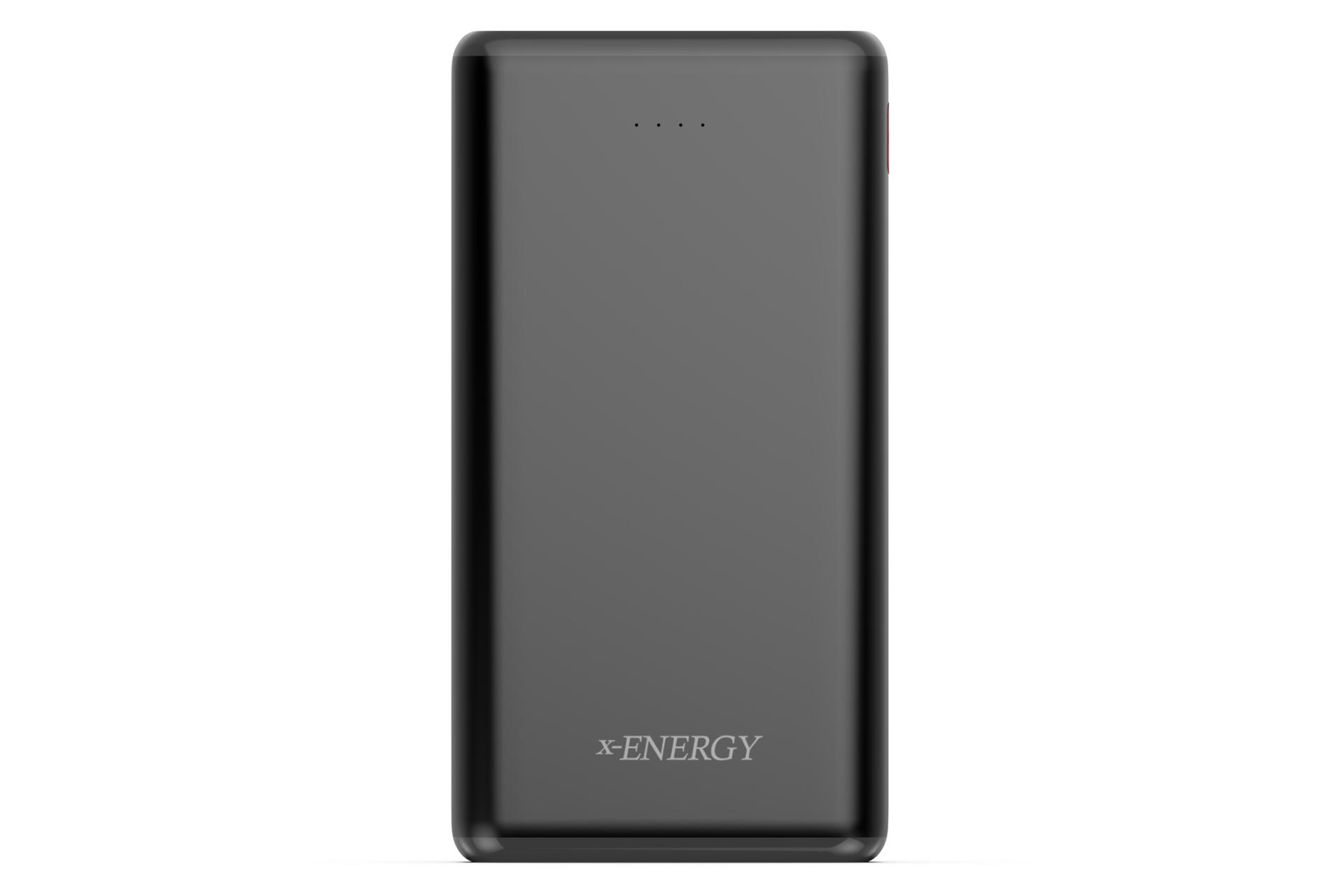 نمای روبرو پاوربانک ایکس انرژی X-90 مشکی