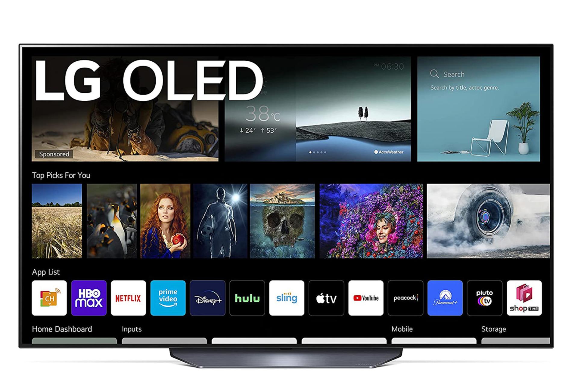 نمایشگر تلویزیون ال جی LG OLED77B1