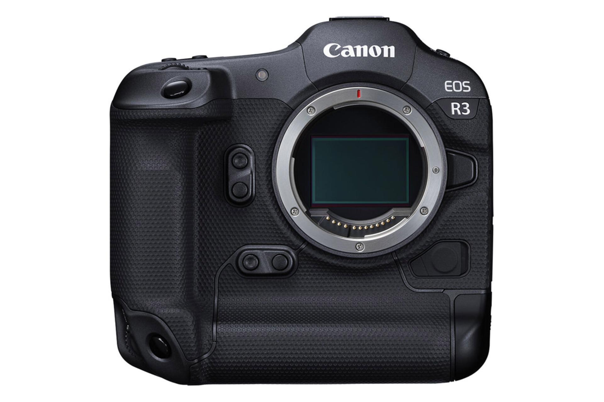 نمای روبروی دوربین کانن Canon EOS R3