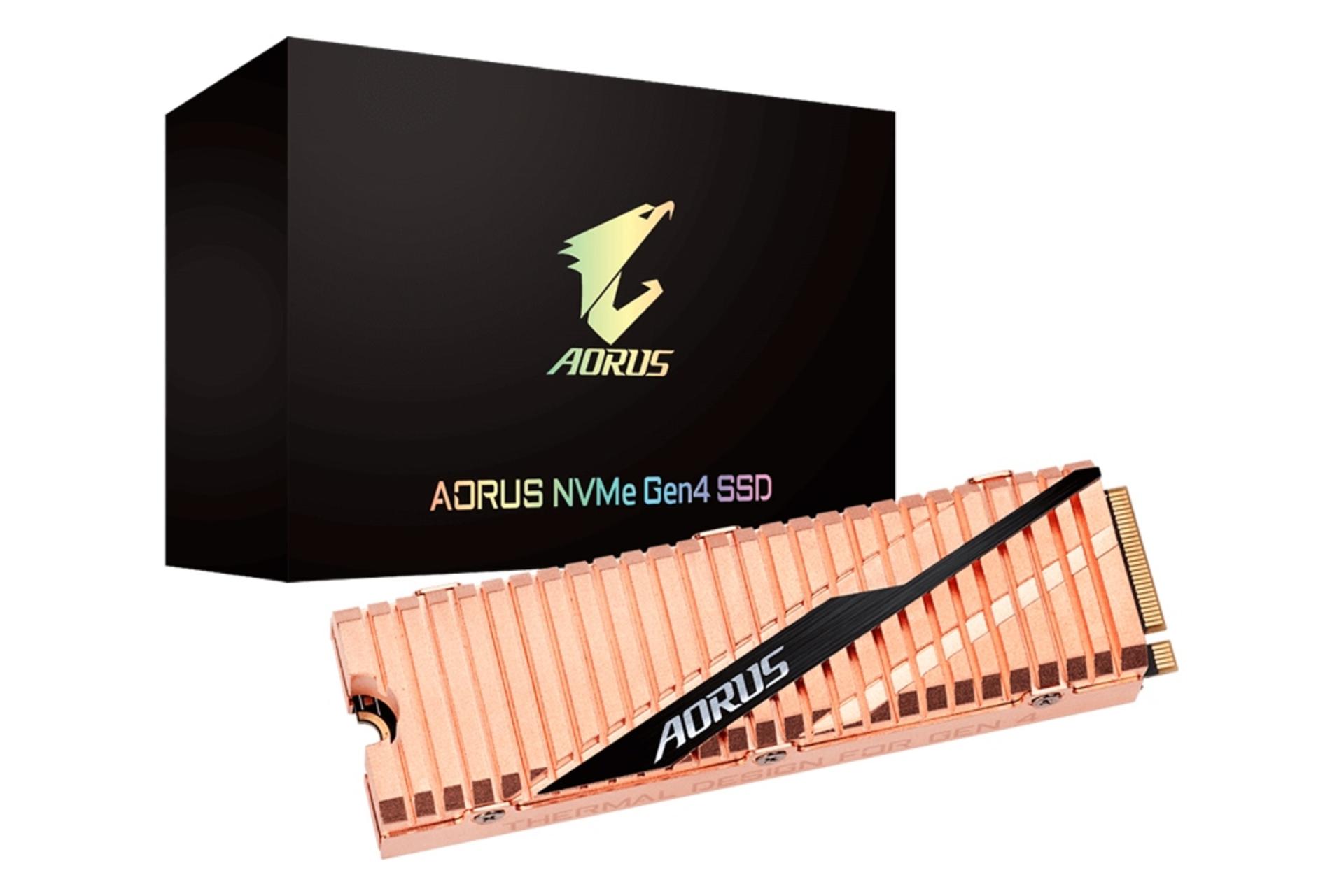 جعبه SSD گیگابایت AORUS NVMe M.2 ظرفیت 500 گیگابایت