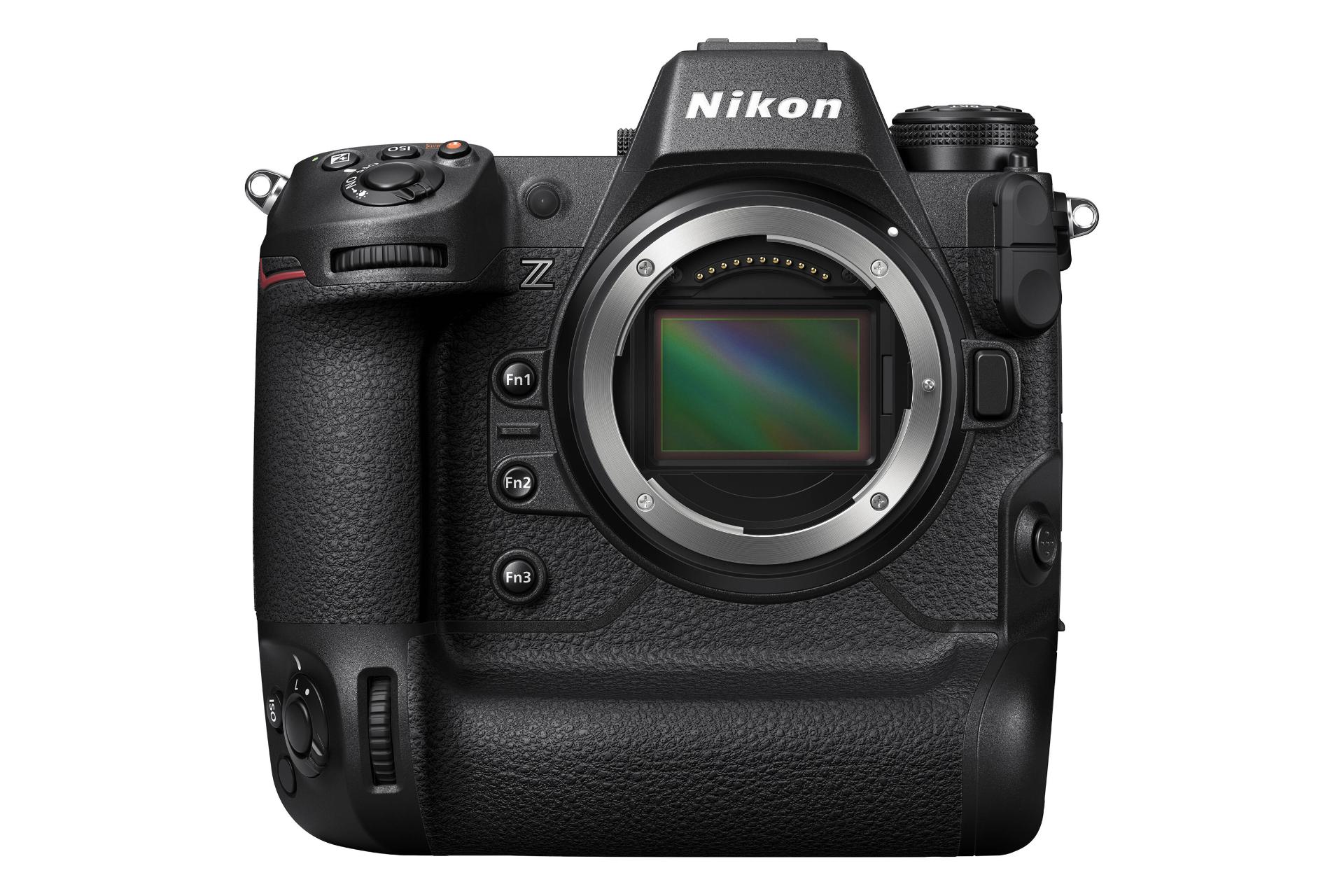 نمای روبروی دوربین نیکون Nikon Z9