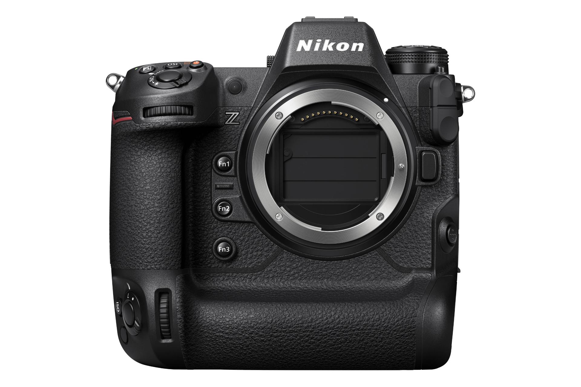 نمای لنز بسته دوربین نیکون Nikon Z9