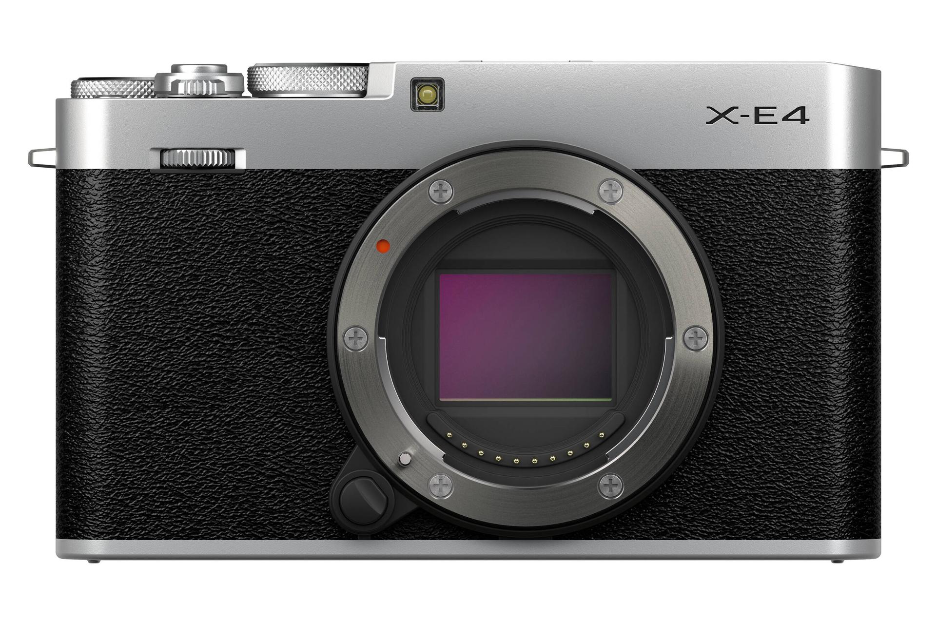 نمای روبروی دوربین فوجی فیلم Fujifilm X-E4