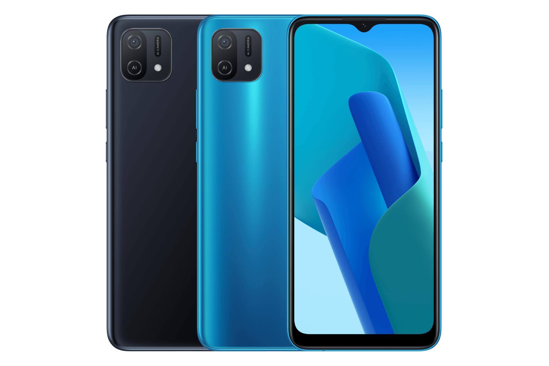 رنگ های مختلف گوشی موبایل Oppo A16K اوپو