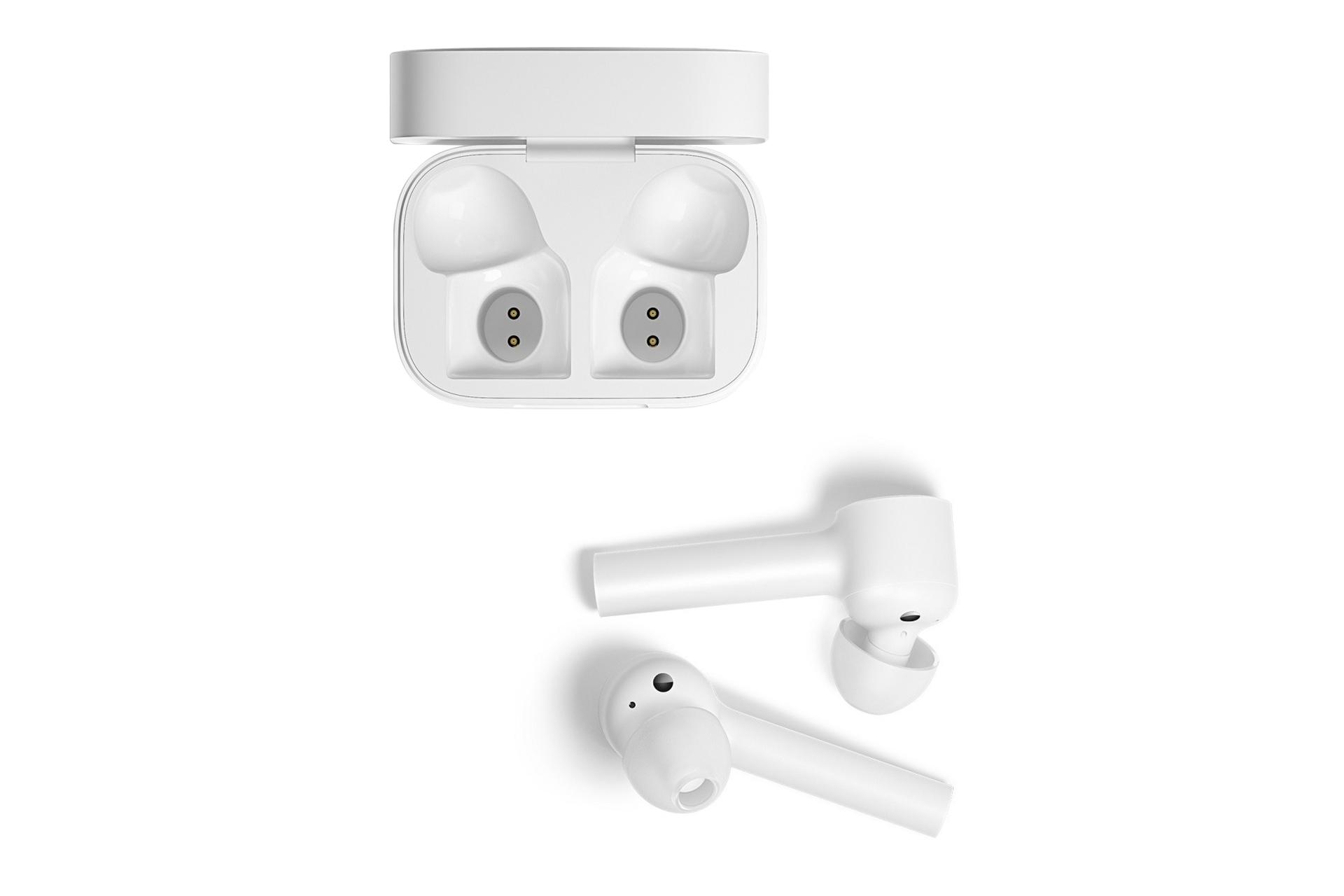 نمای بالا ایرباد بی سیم شیائومی Xiaomi Mi True Wireless Earphones Lite TWSEJ03WM